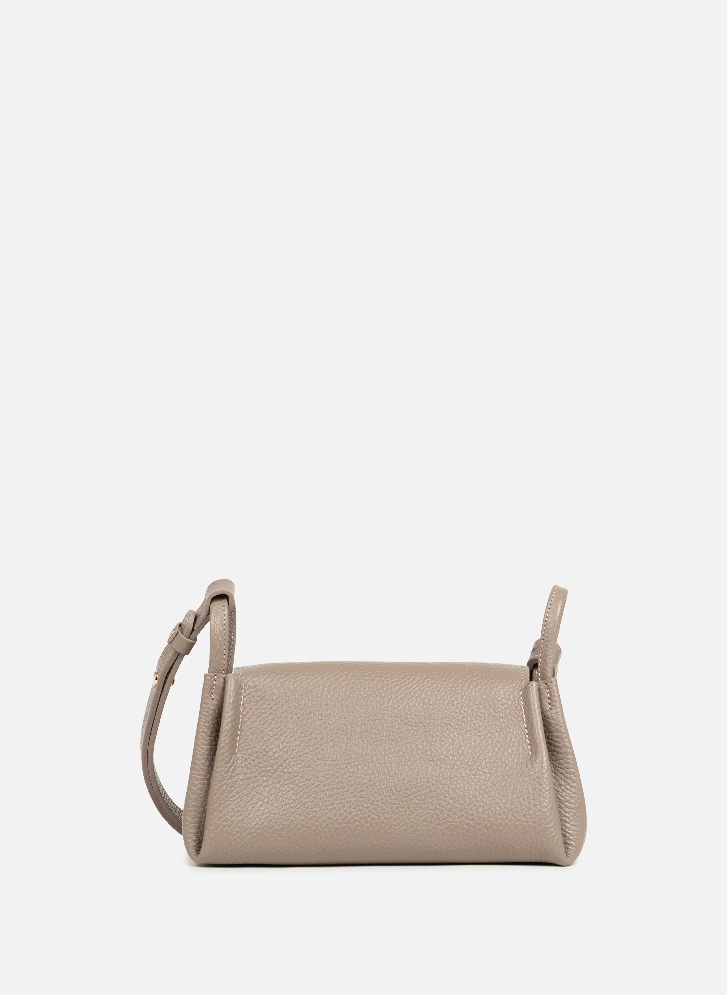 Petit sac trotteur - accordéon double LANCASTER Gris