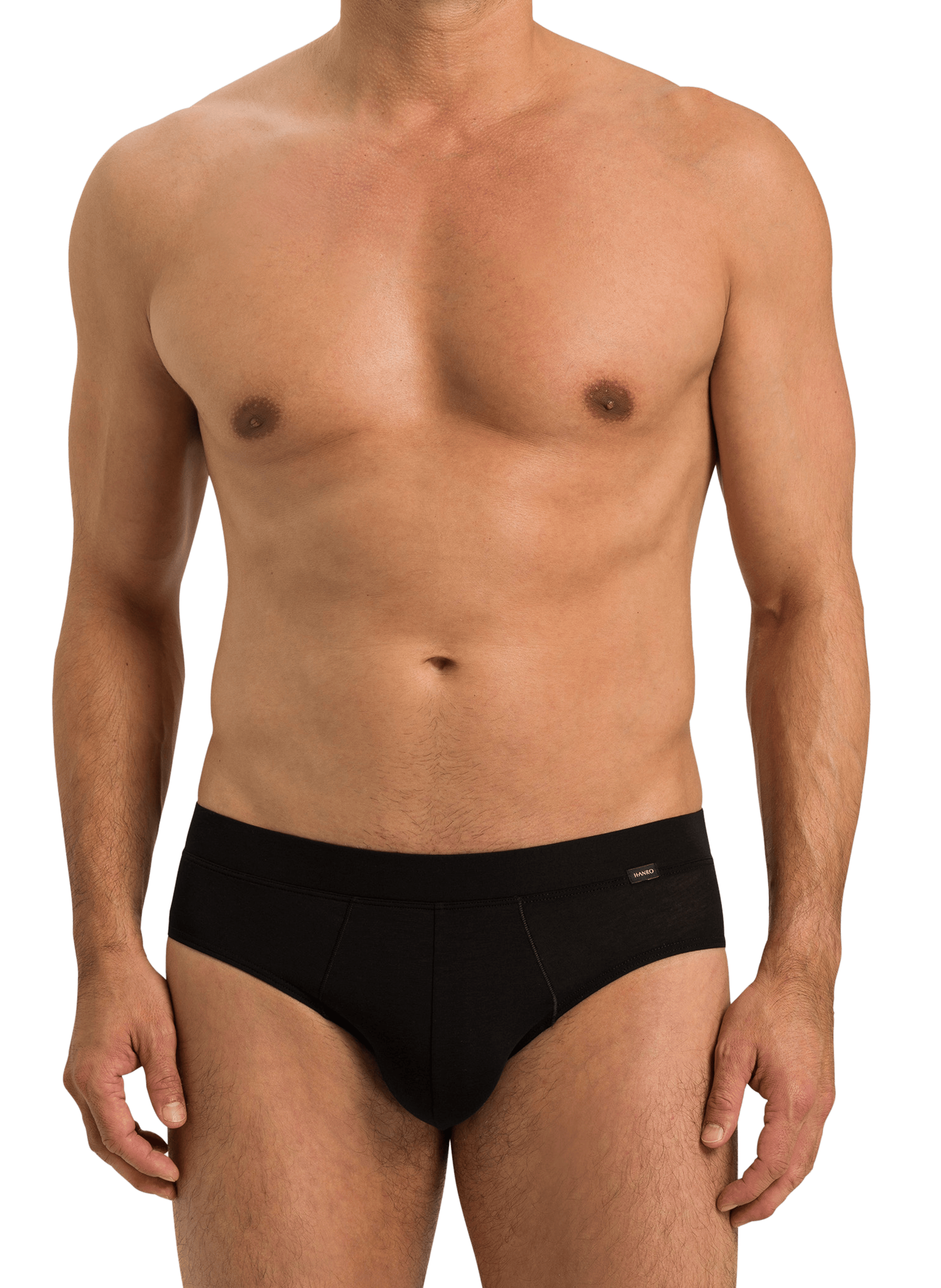 Cotton-blend briefs HANRO Black