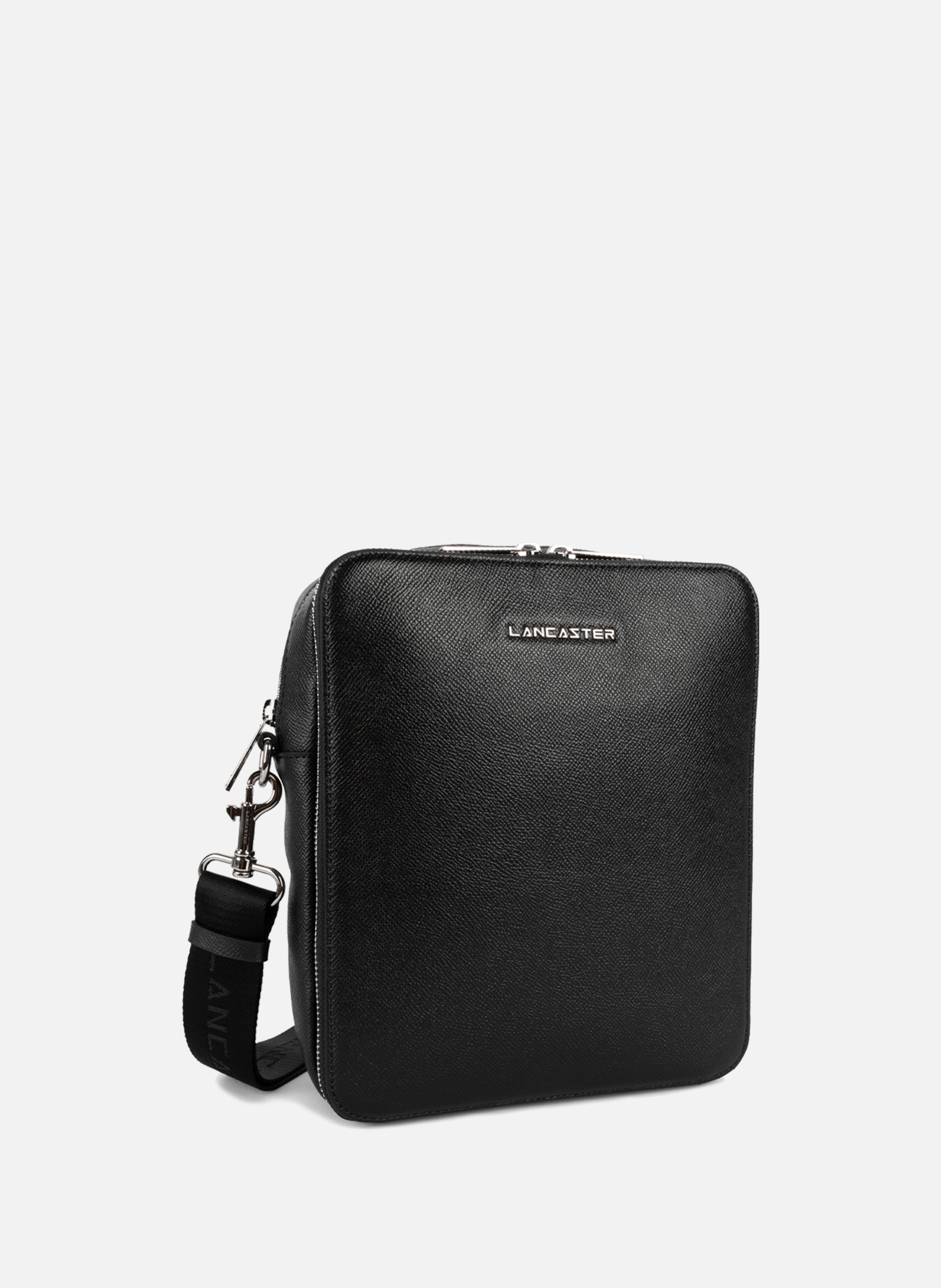 Crossbody bag - Delphino Lucas LANCASTER Black