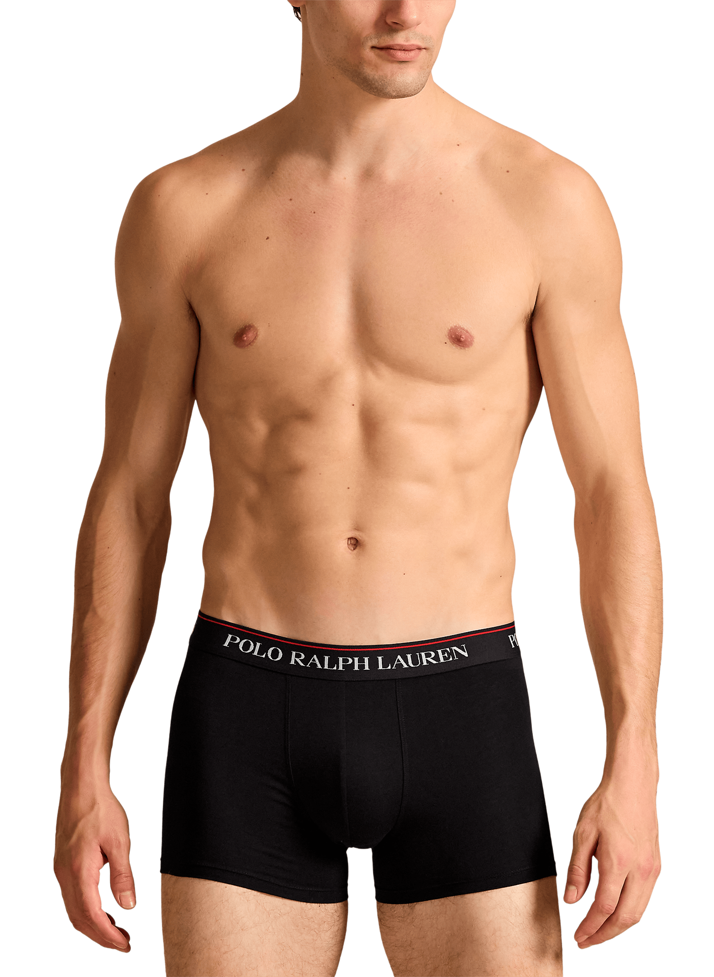 Set of three cotton boxers POLO RALPH LAUREN Black