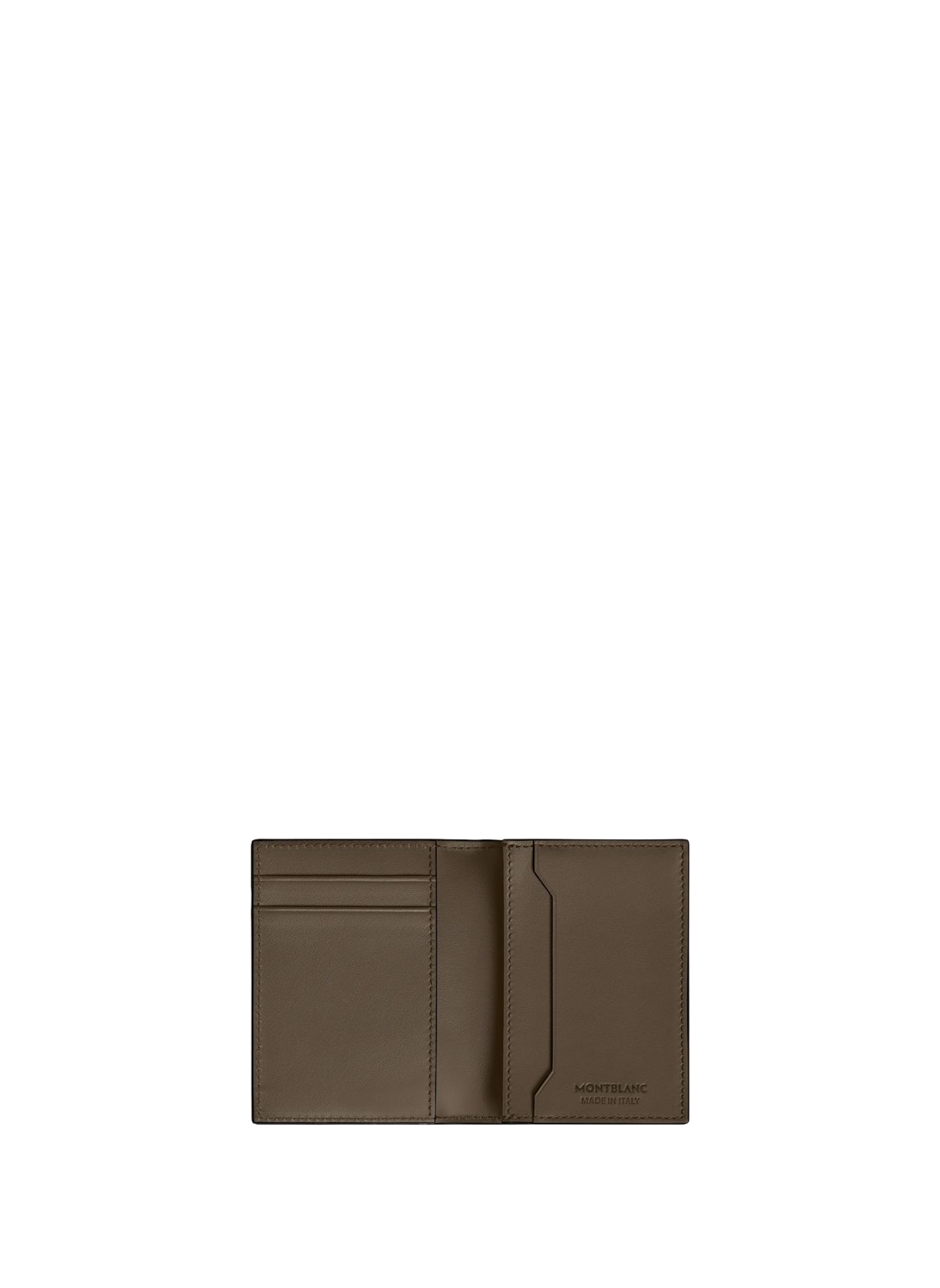 Multi-compartment leather wallet MONTBLANC Brown