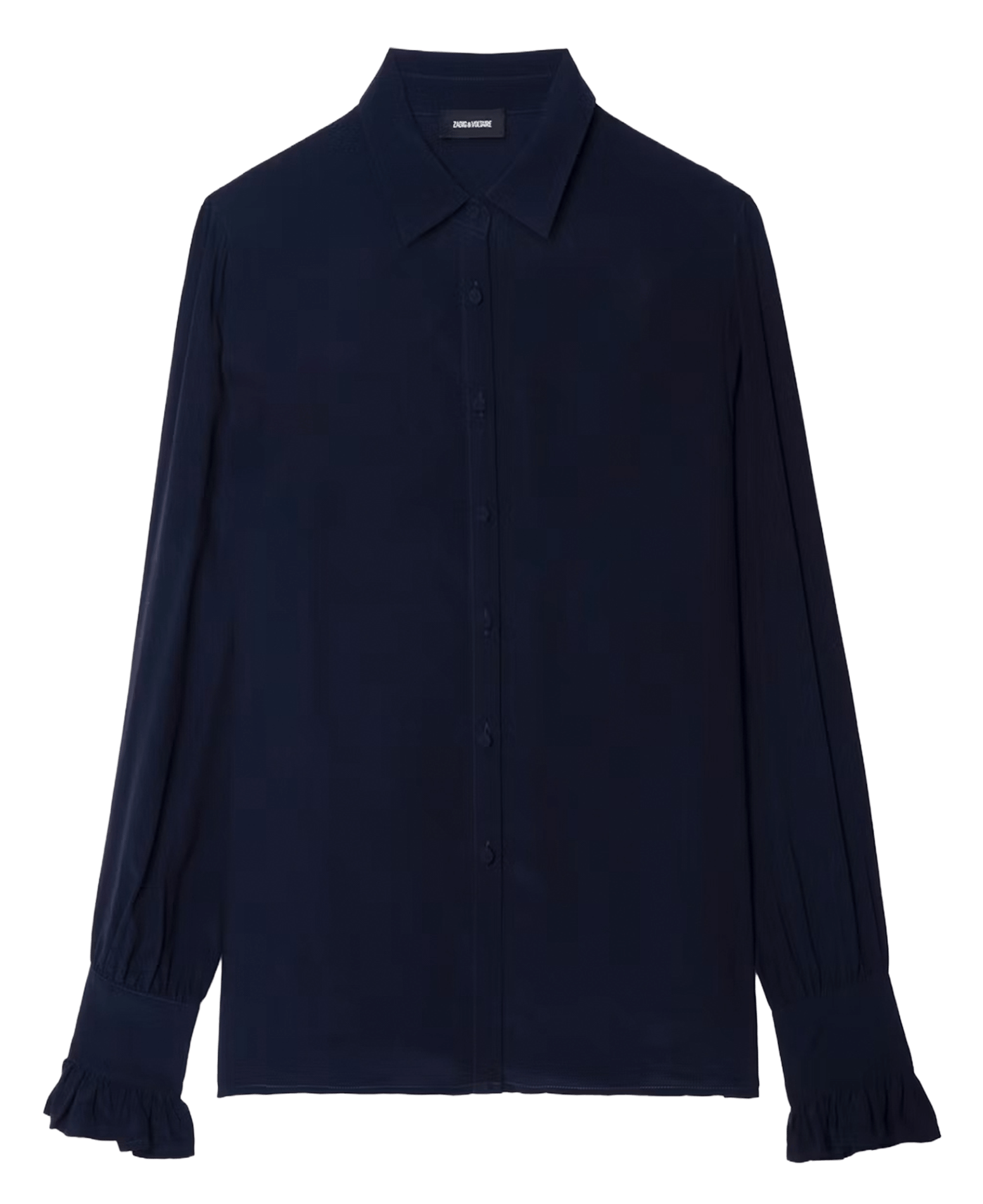 Blouse col v thely ZADIG&VOLTAIRE Bleu