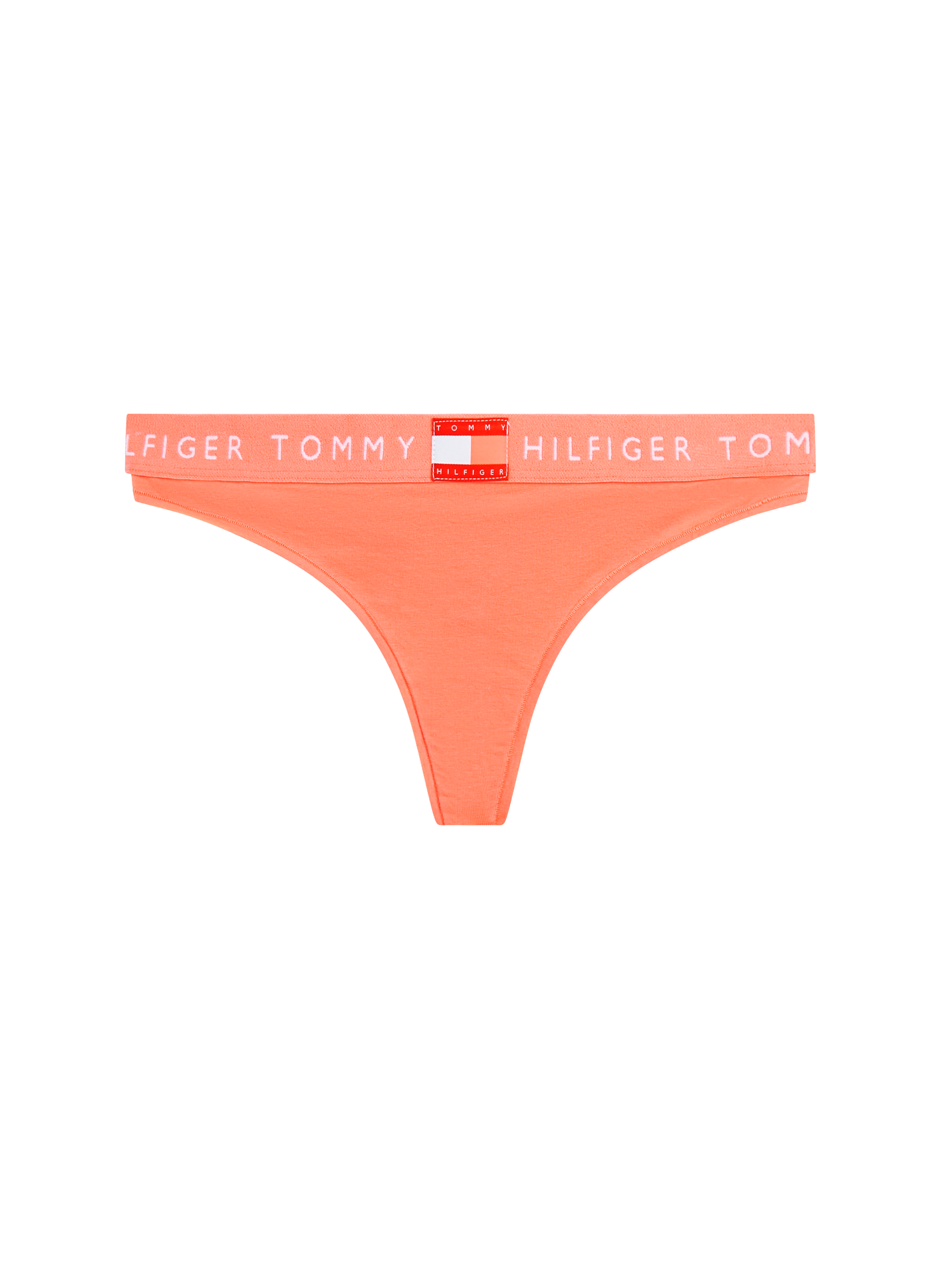 Cotton blend string TOMMY HILFIGER Orange