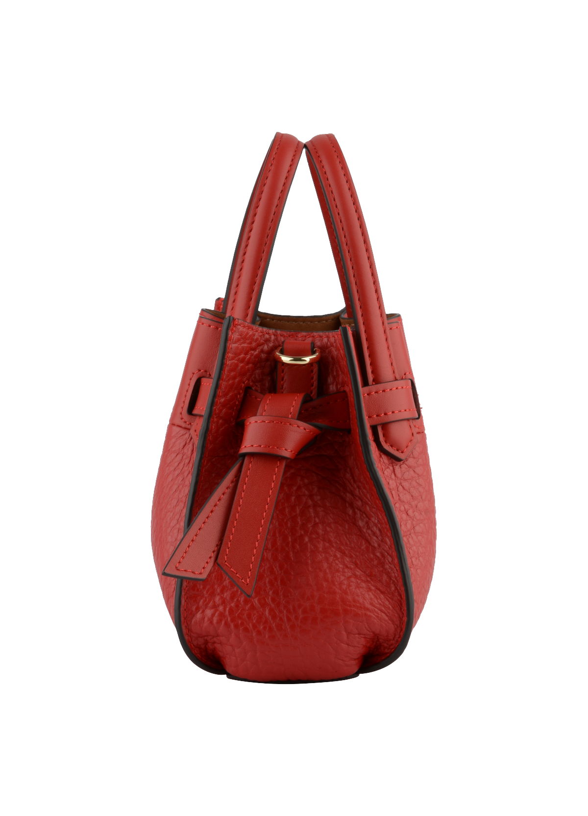 Blossom | Sac à main Nano en cuir de vachette POURCHET Rouge