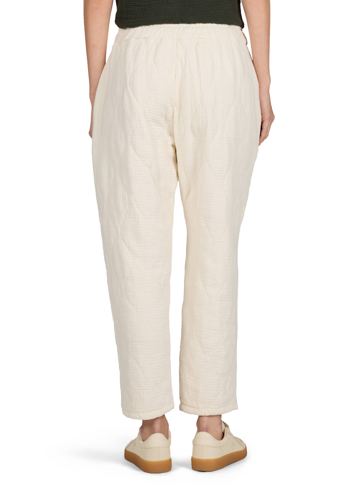 Pantalon Boston en coton matelassé AOKYANOS Beige