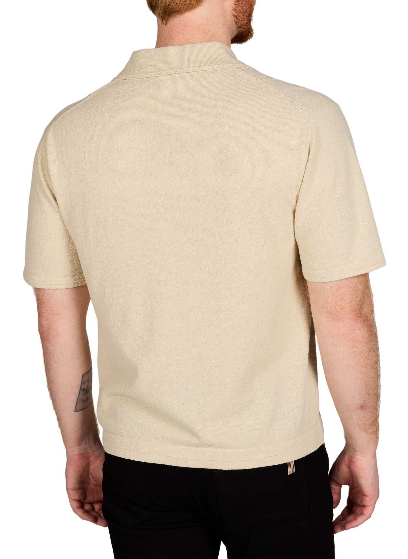 Short-sleeved shirt in blended cotton PAUL SMITH Beige