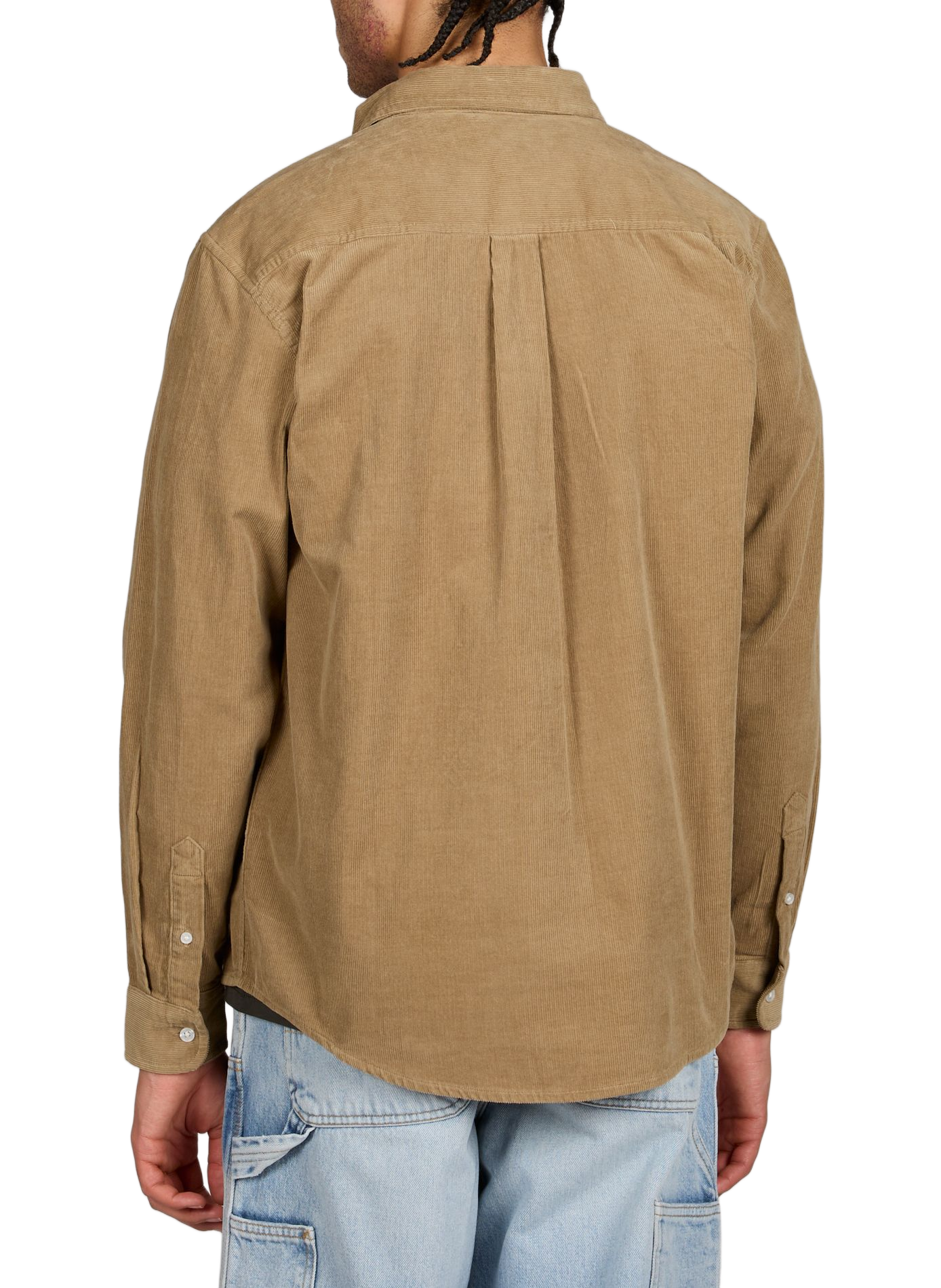 Chemise droit en velours côtelé CARHARTT WIP Beige