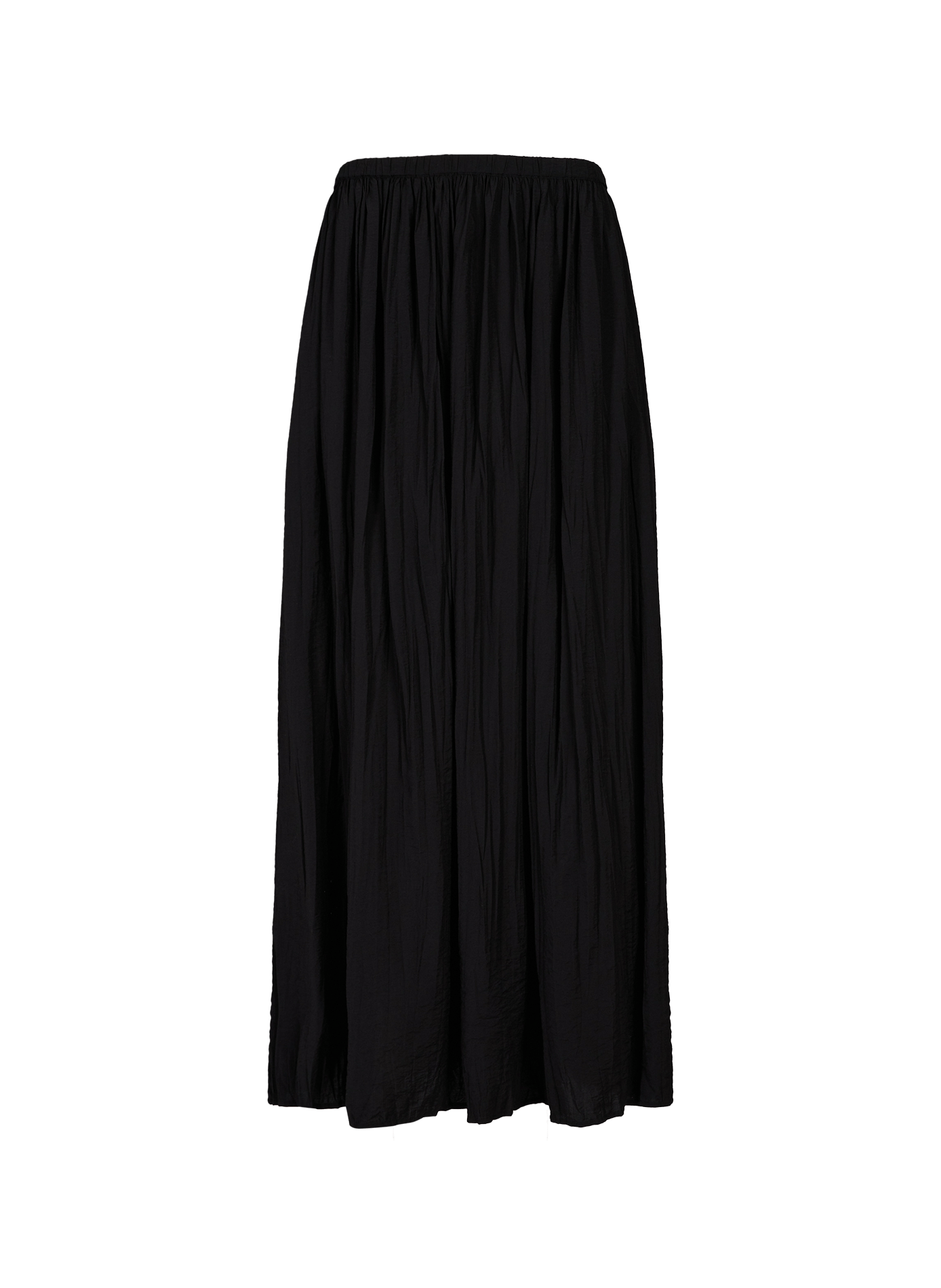 Pleated skater skirt TOPSHOP Black