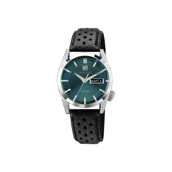 Montre quartz AM89 en cuir de buffle Montre quartz AM89 en cuir de buffle