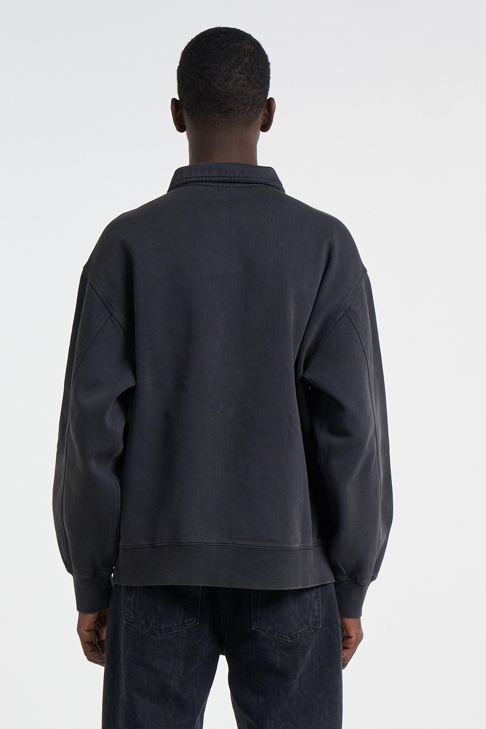 Sweat zippé half zip detroit sweat CARHARTT WIP Noir