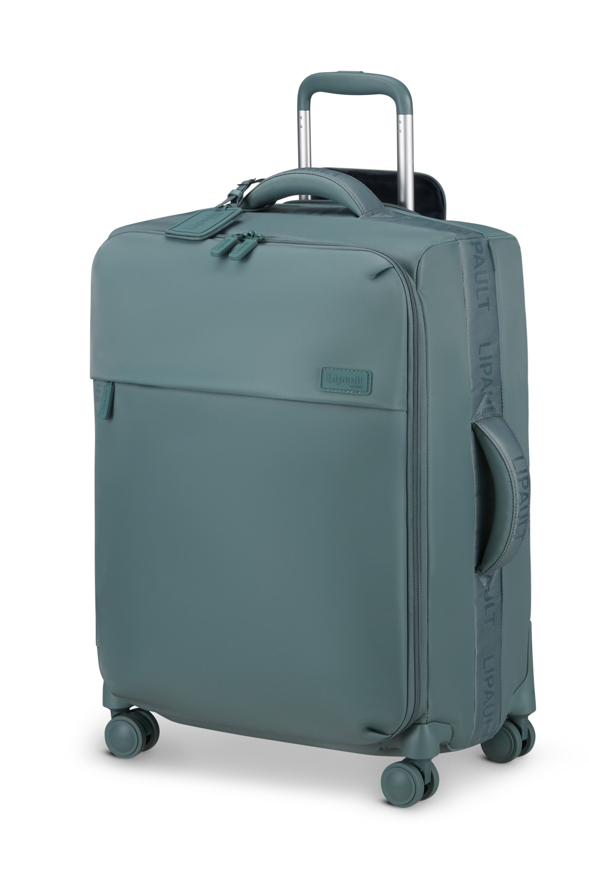 Plume valise 4 roues taille m LIPAULT PARIS Bleu