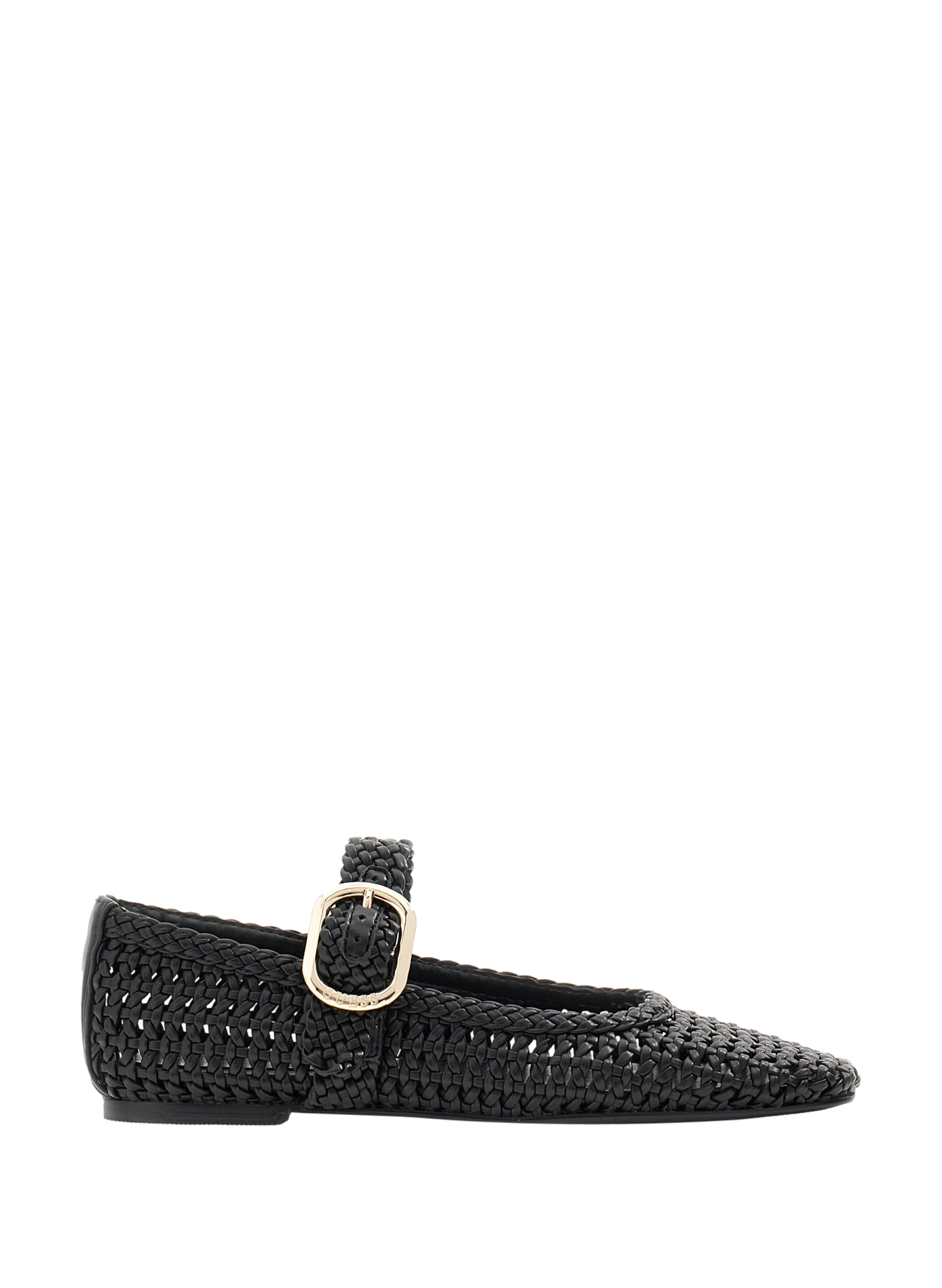 Braided Ballerina Flats GUESS Black