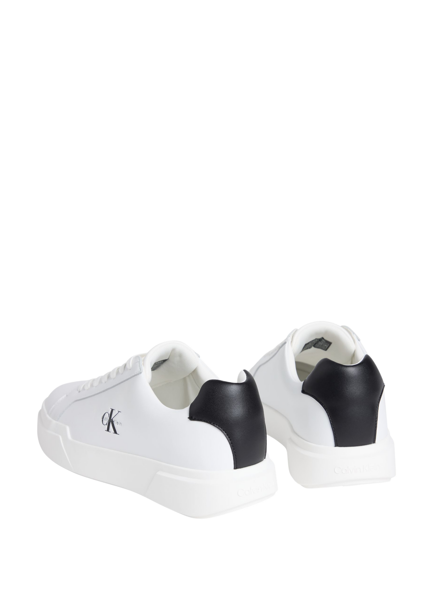 Leather low-top sneakers | White CALVIN KLEIN Men