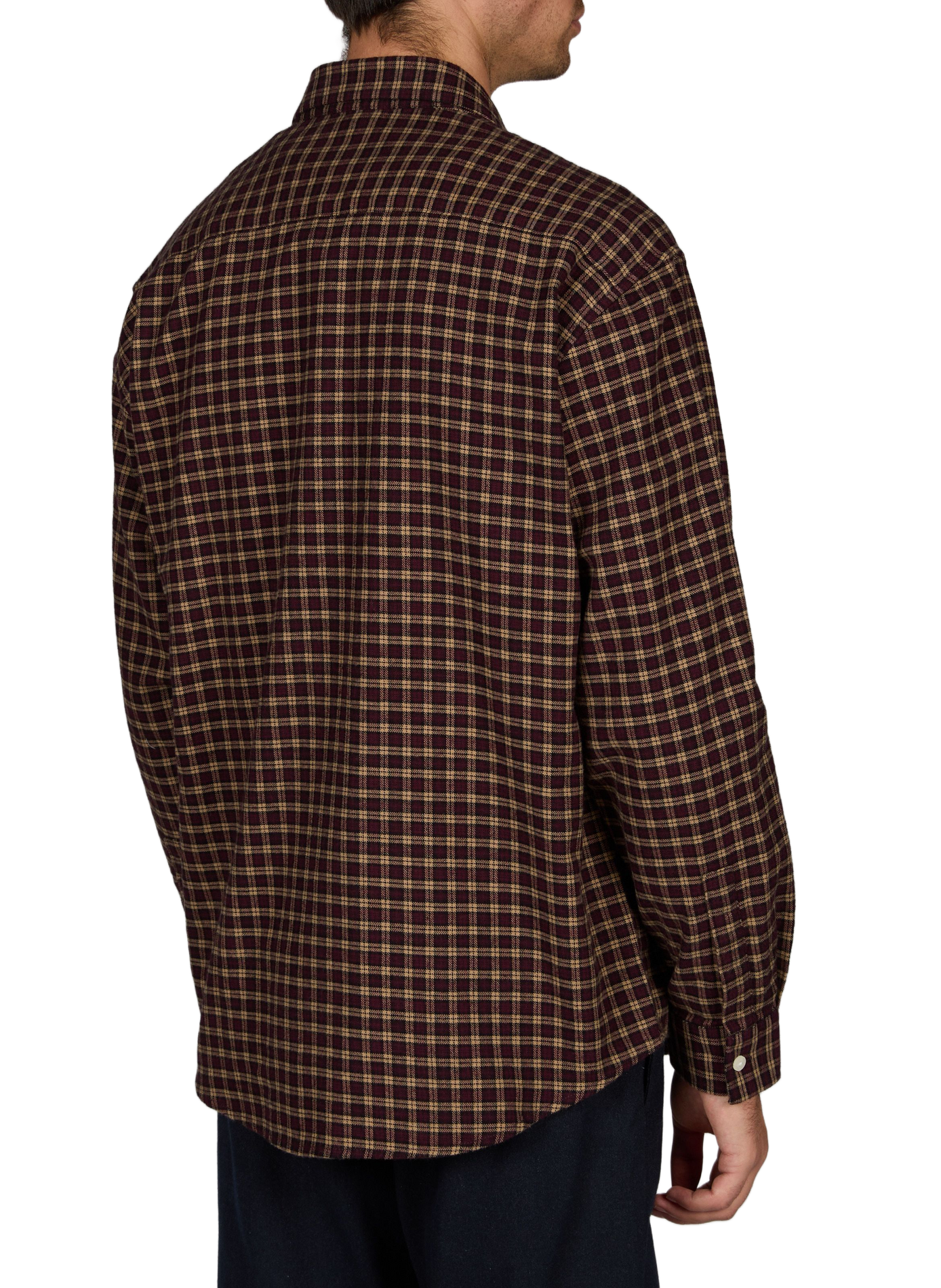 Chemise Deon 5465 droite à carreaux en coton bio NN.07 Multicolore