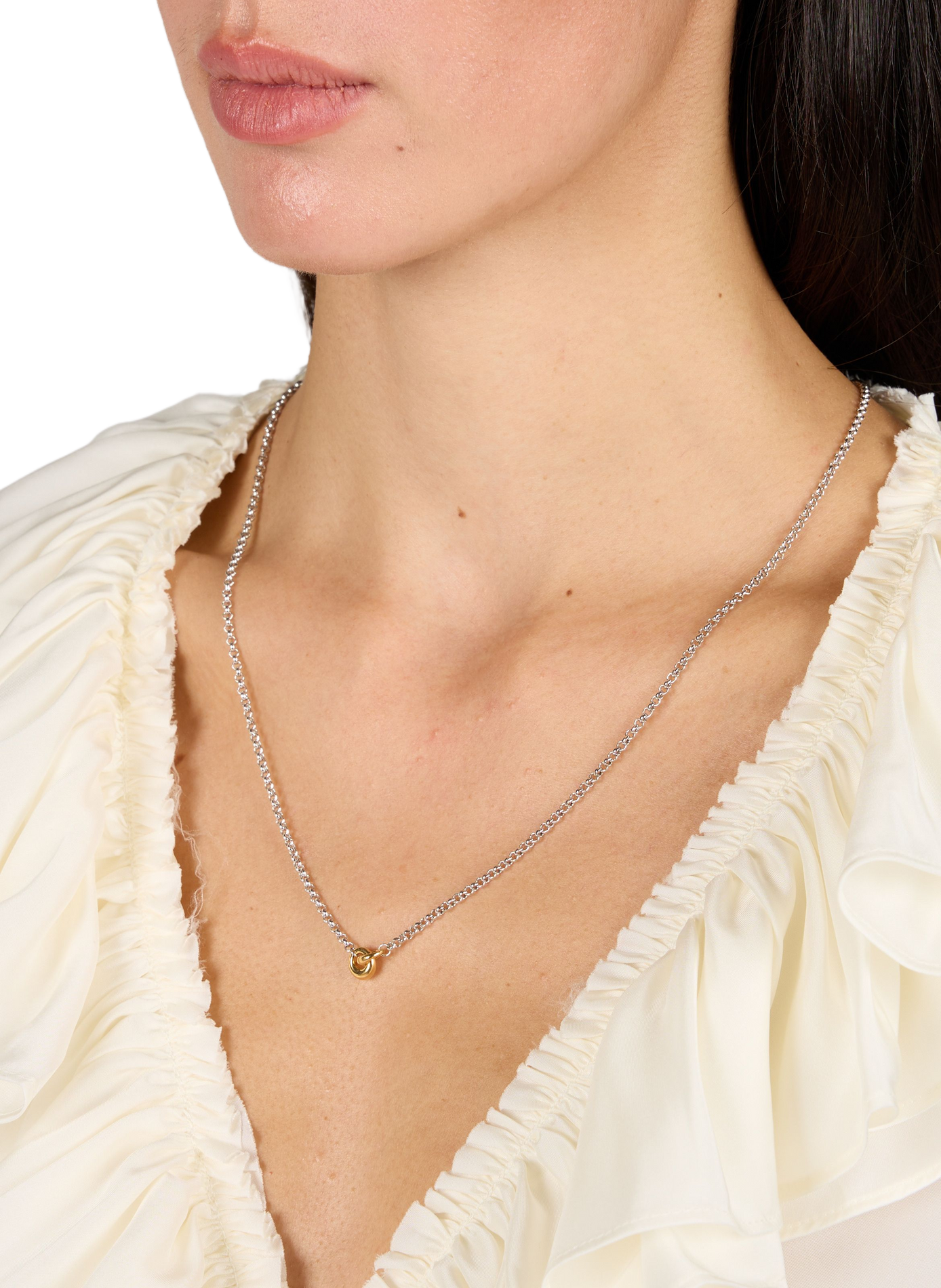 Silver necklace OTIUMBERG Silver