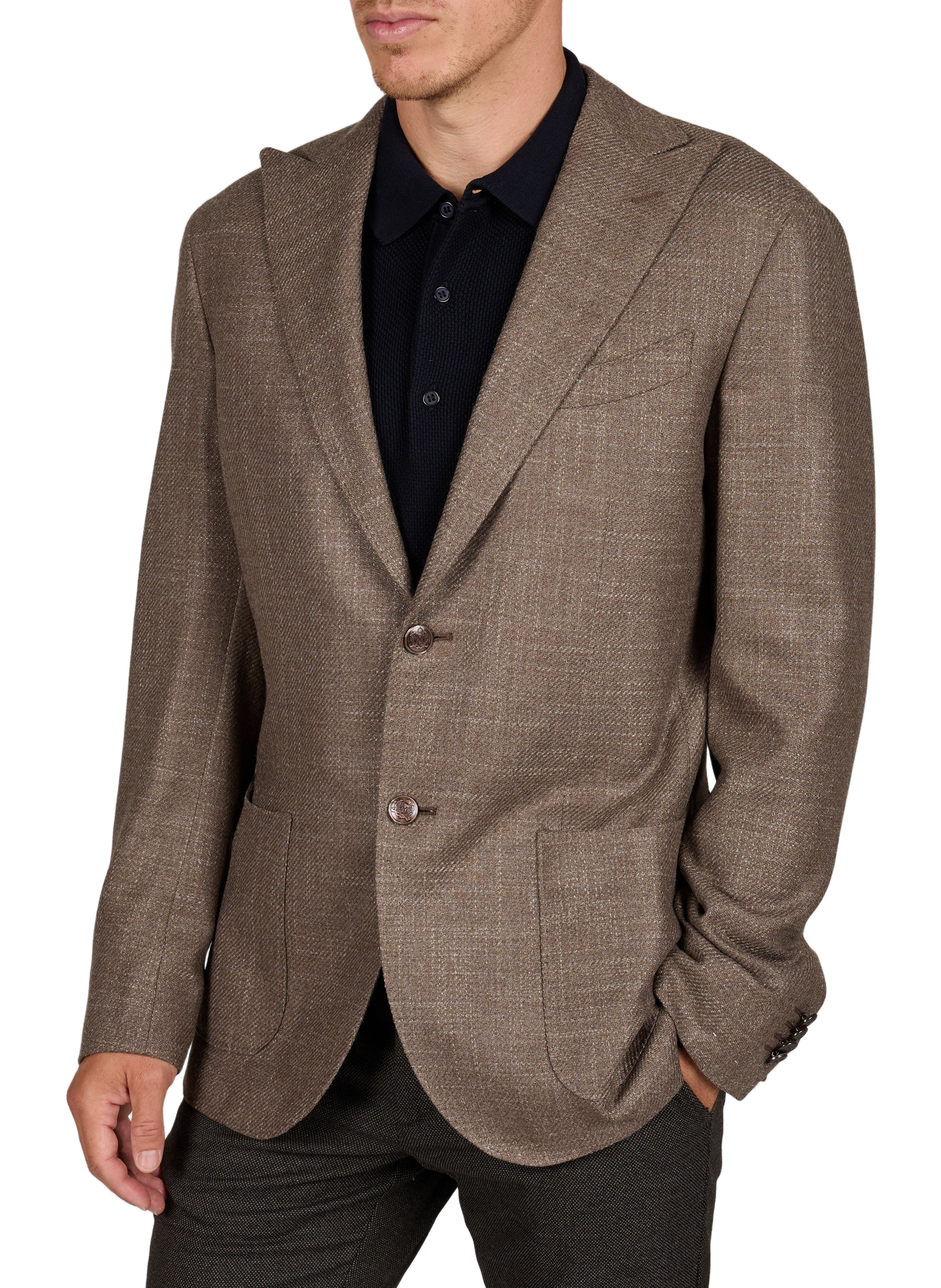 Blazer aus Wollmischung CORNELIANI Braun