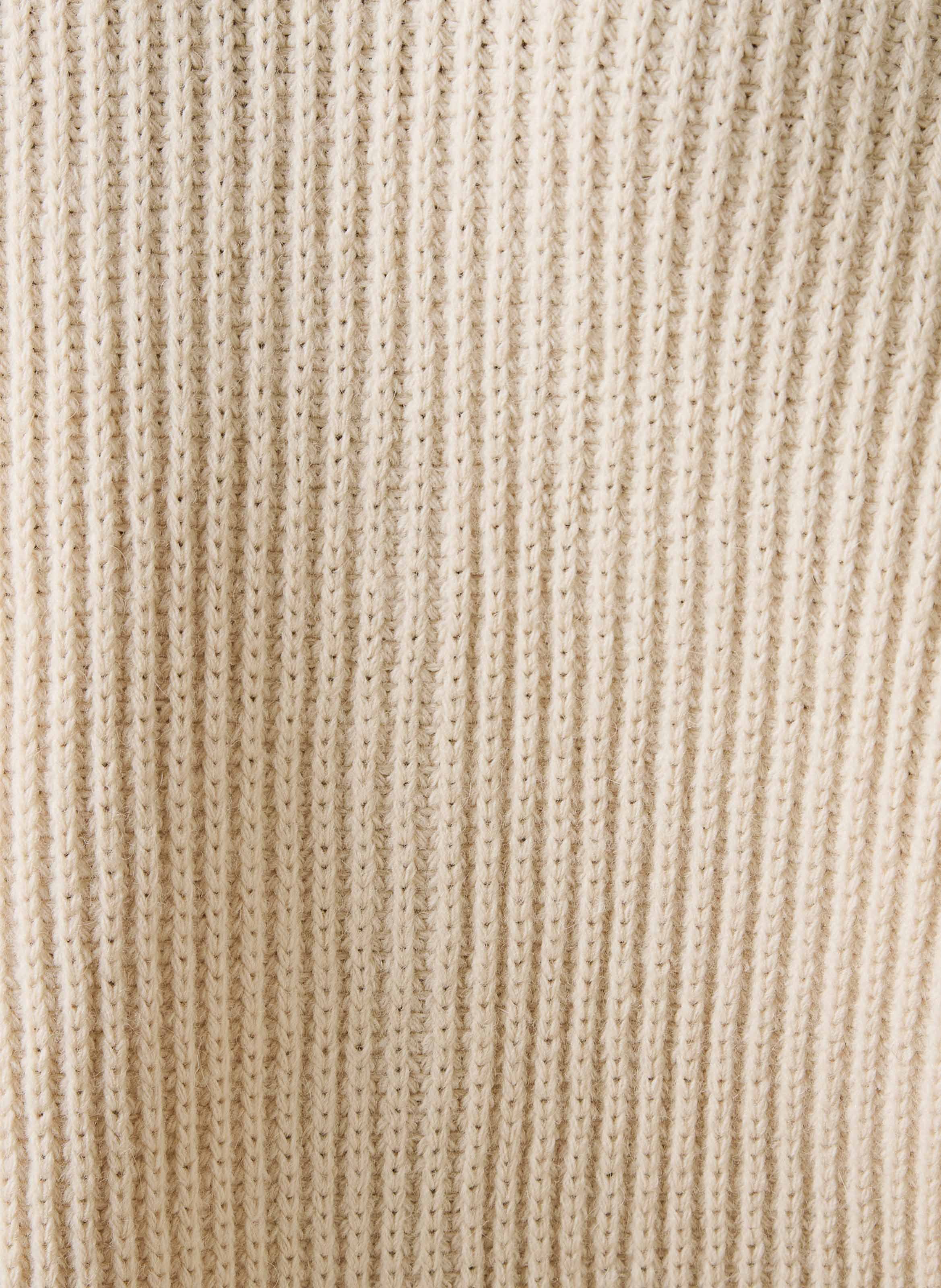 Losvallend vest met V-hals LA FEE MARABOUTEE Wit