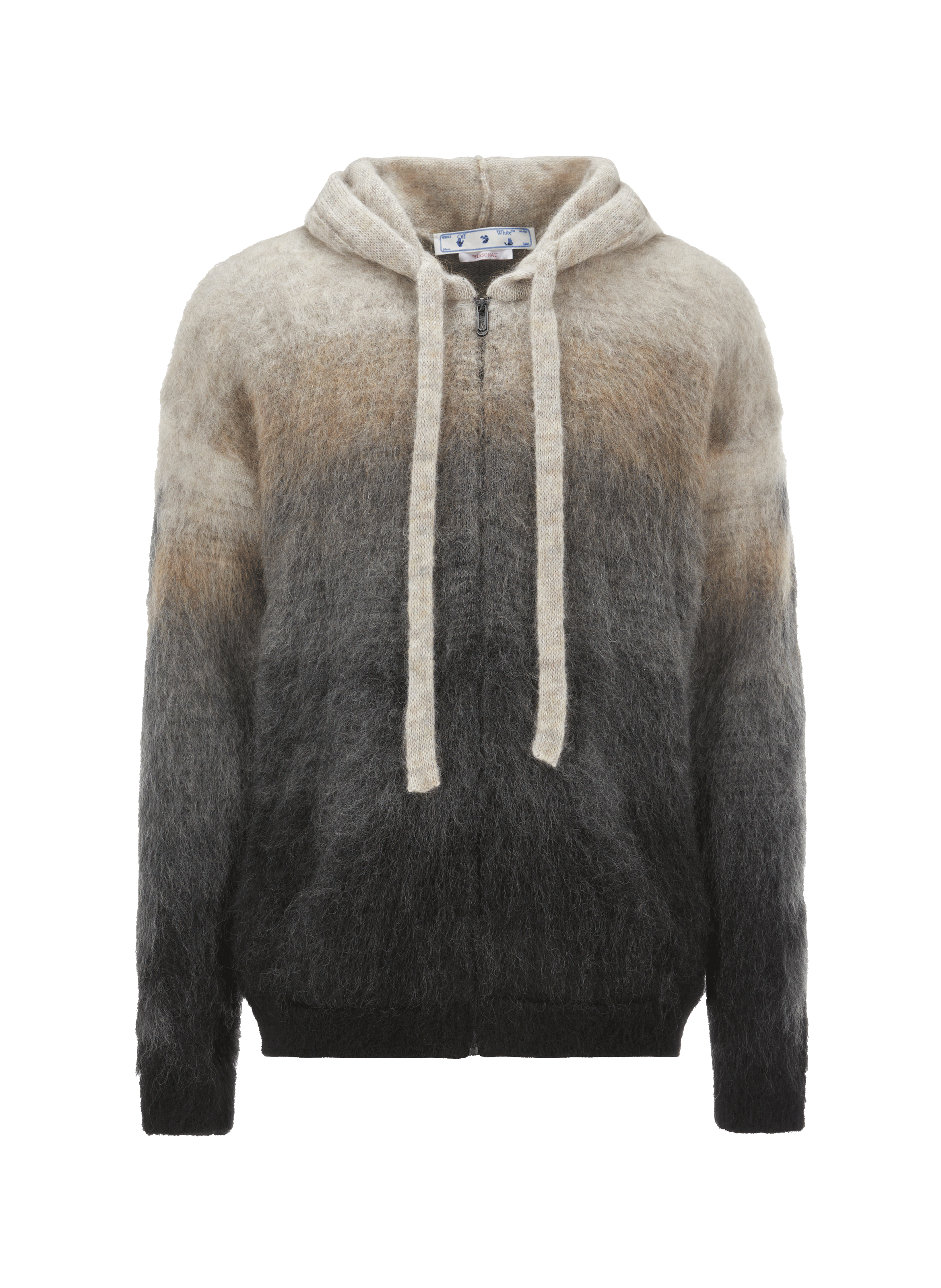 Hoodie en laine mélangée