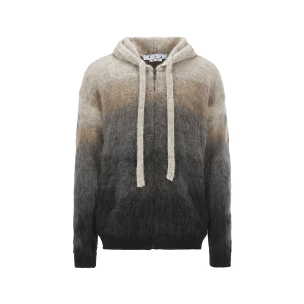 Hoodie en laine mélangée