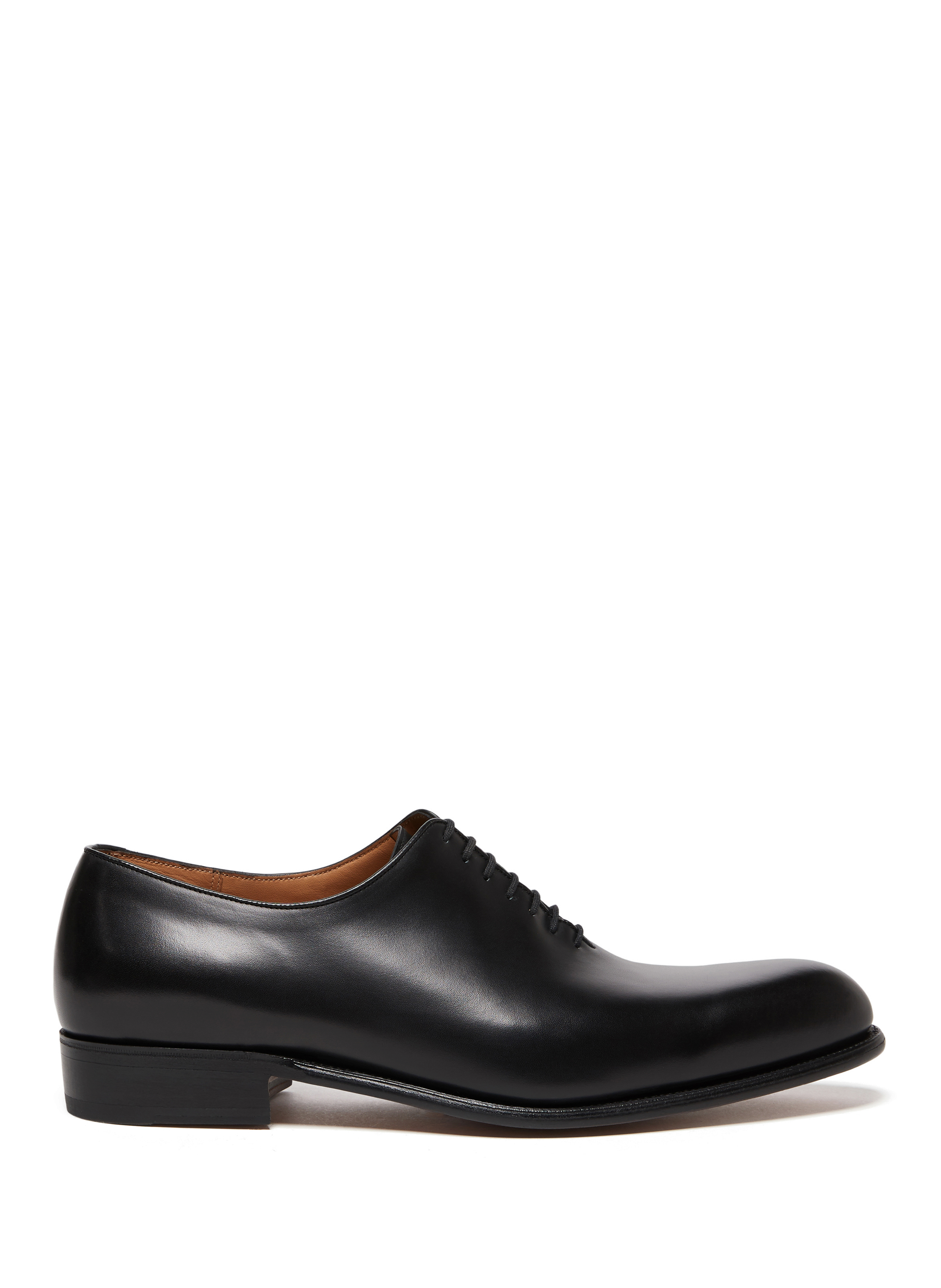 J.M. WESTON E Derbies in calfskin leather Black