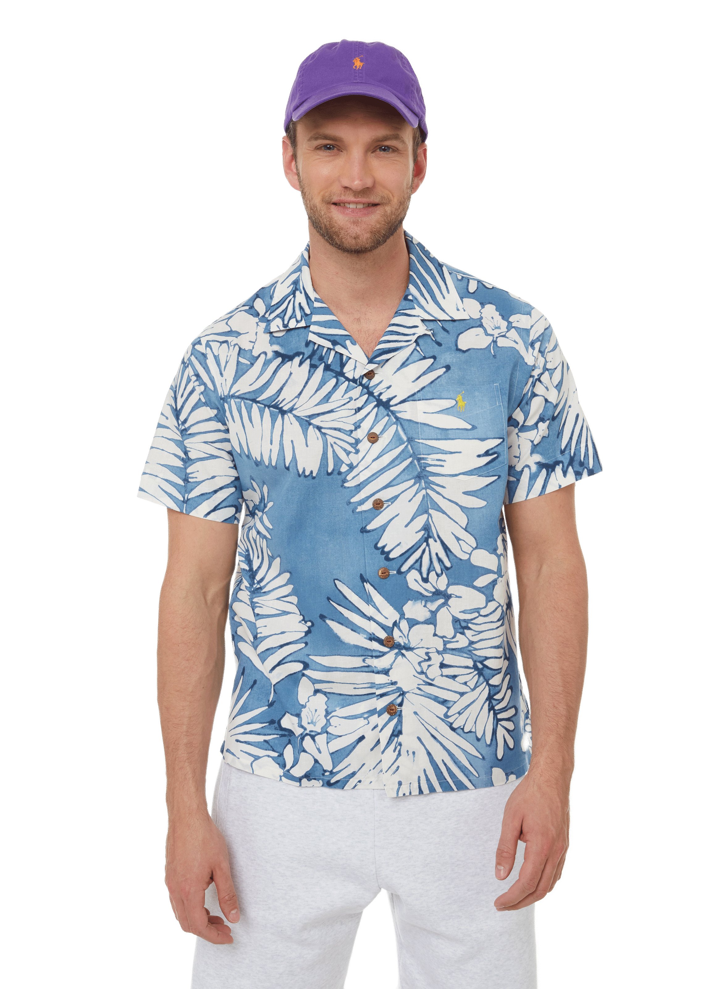 POLO RALPH LAUREN Chemise safari en lin et coton Multicolore