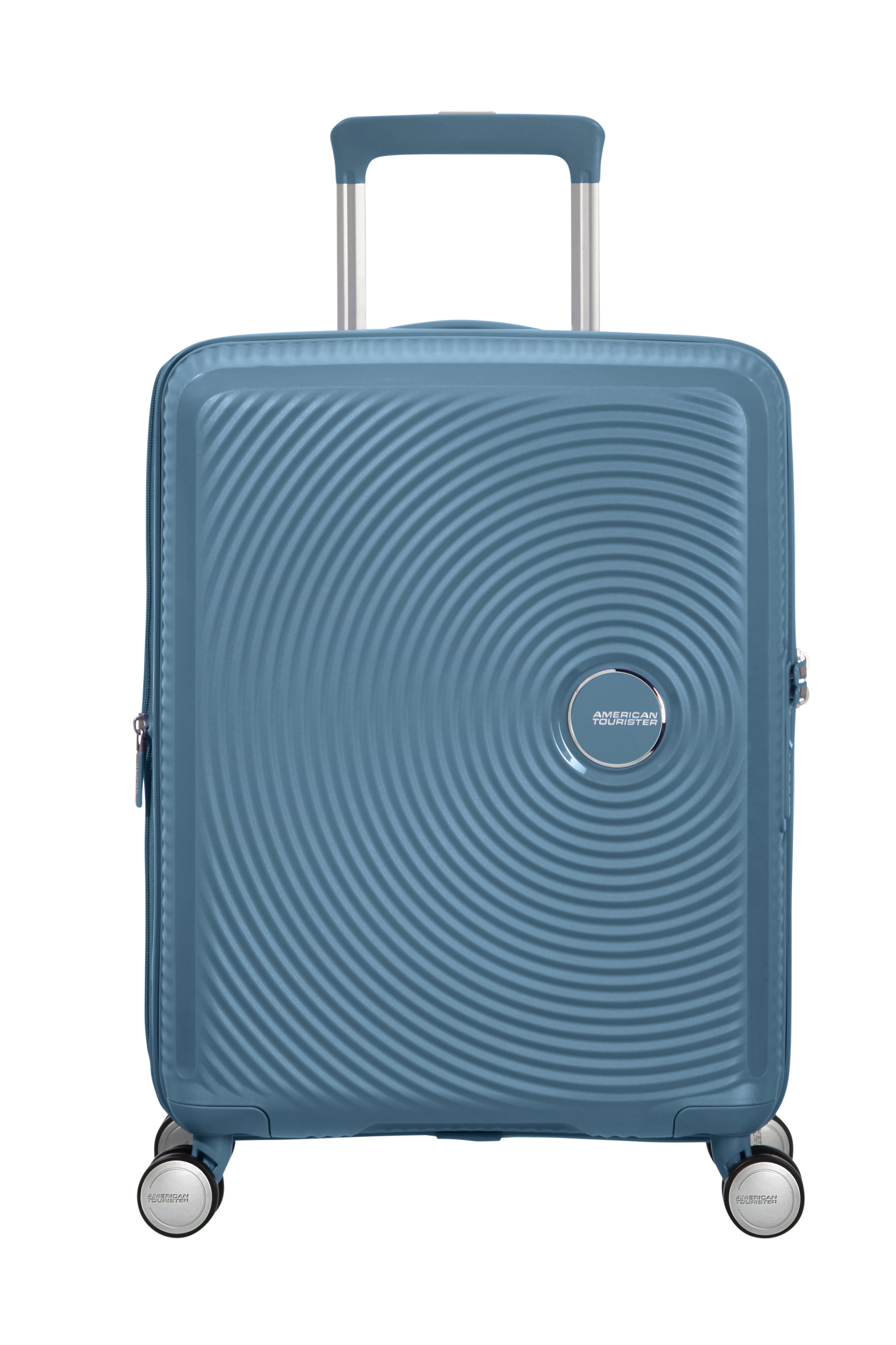 Soundbox valise 4 roues taille s AMERICAN TOURISTER Bleu