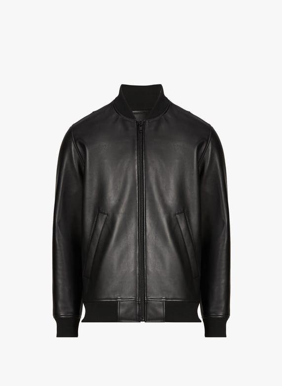 Blouson Fox en cuir | Noir by SAISON 1865 Blouson Fox en cuir Noir