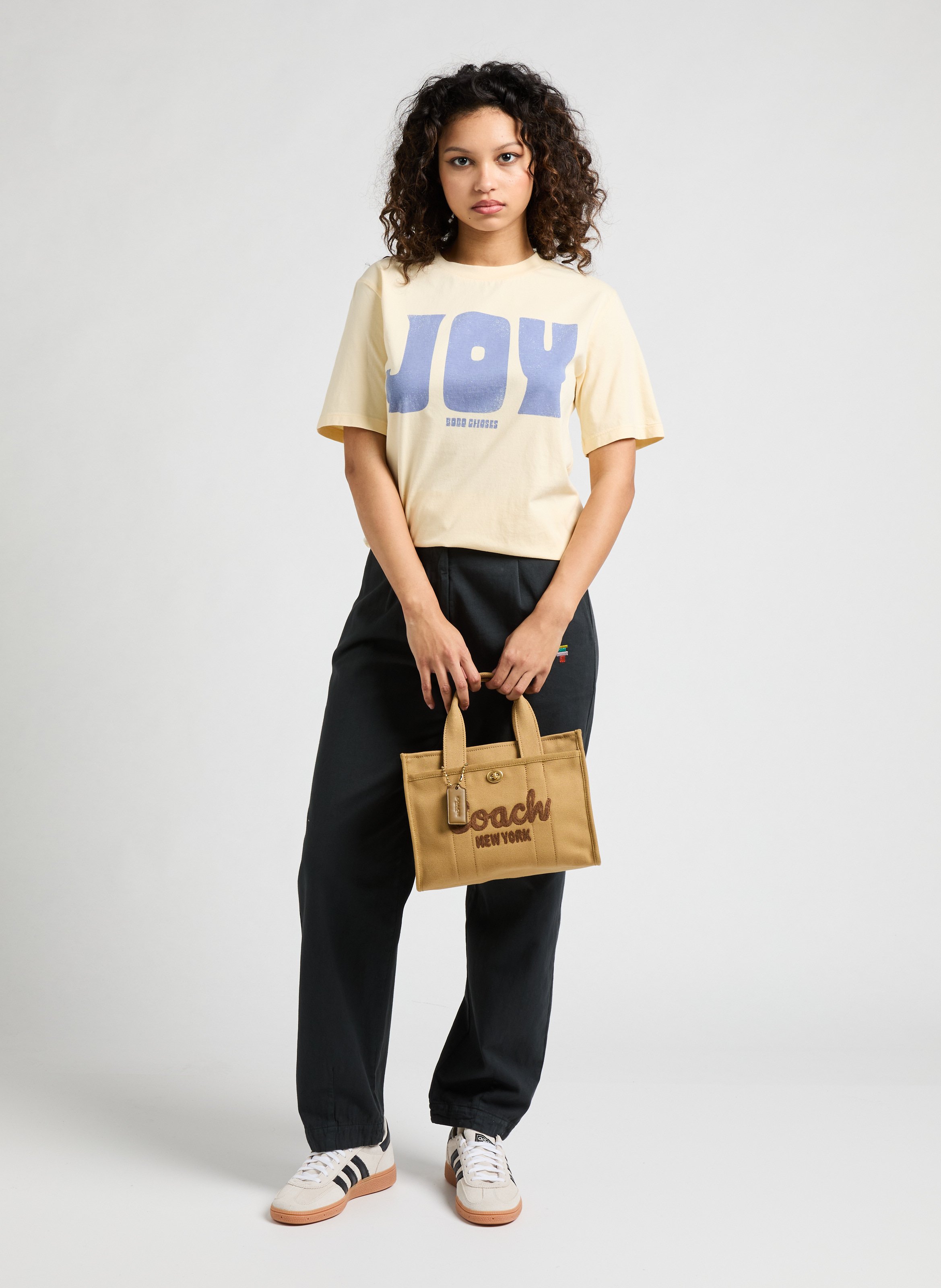 T-shirt imprimé en coton BOBO CHOSES Jaune