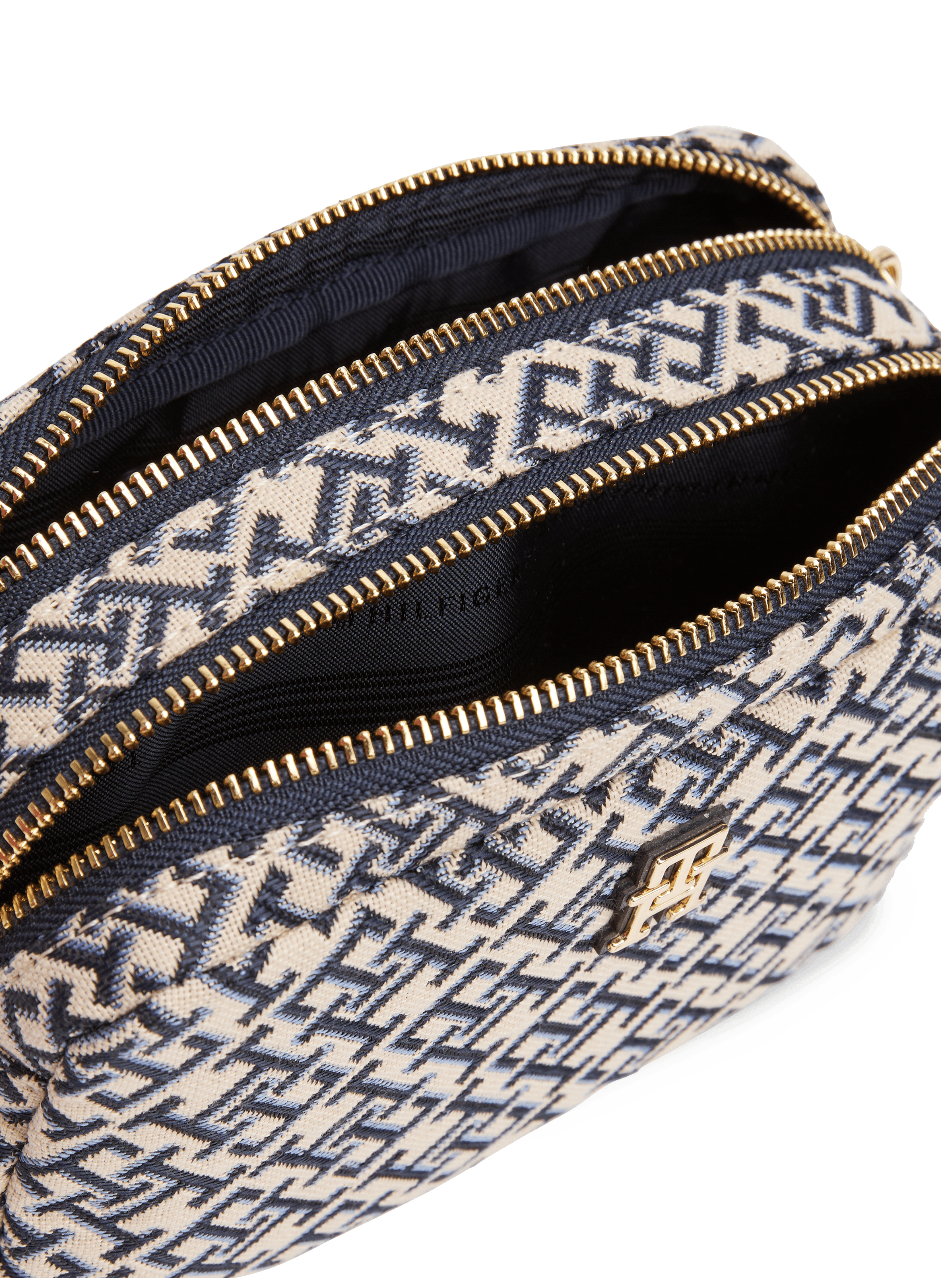 Sac à bandoulière jacquard monogrammé TOMMY HILFIGER Bleu