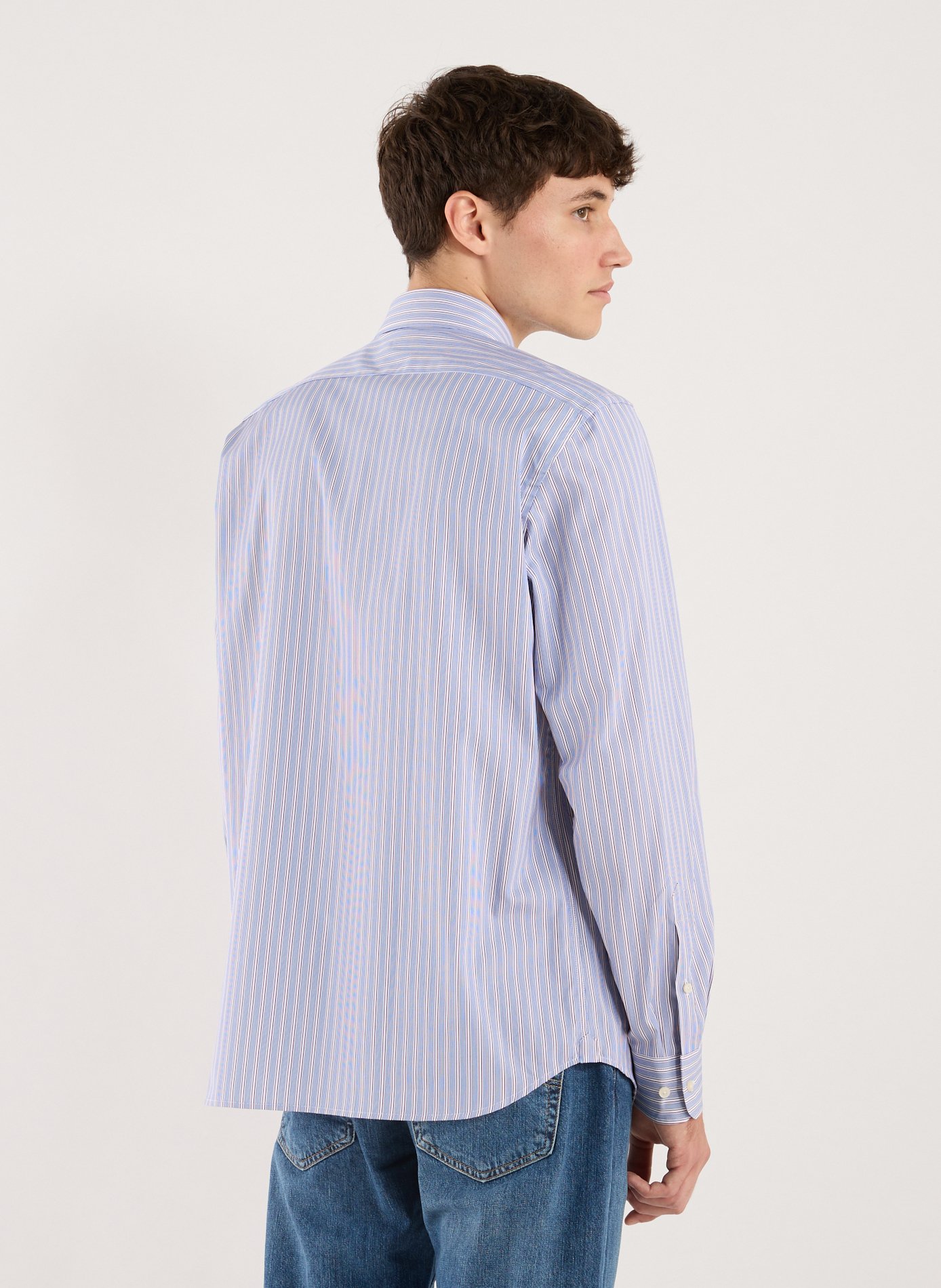 Linen shirt FACONNABLE Red