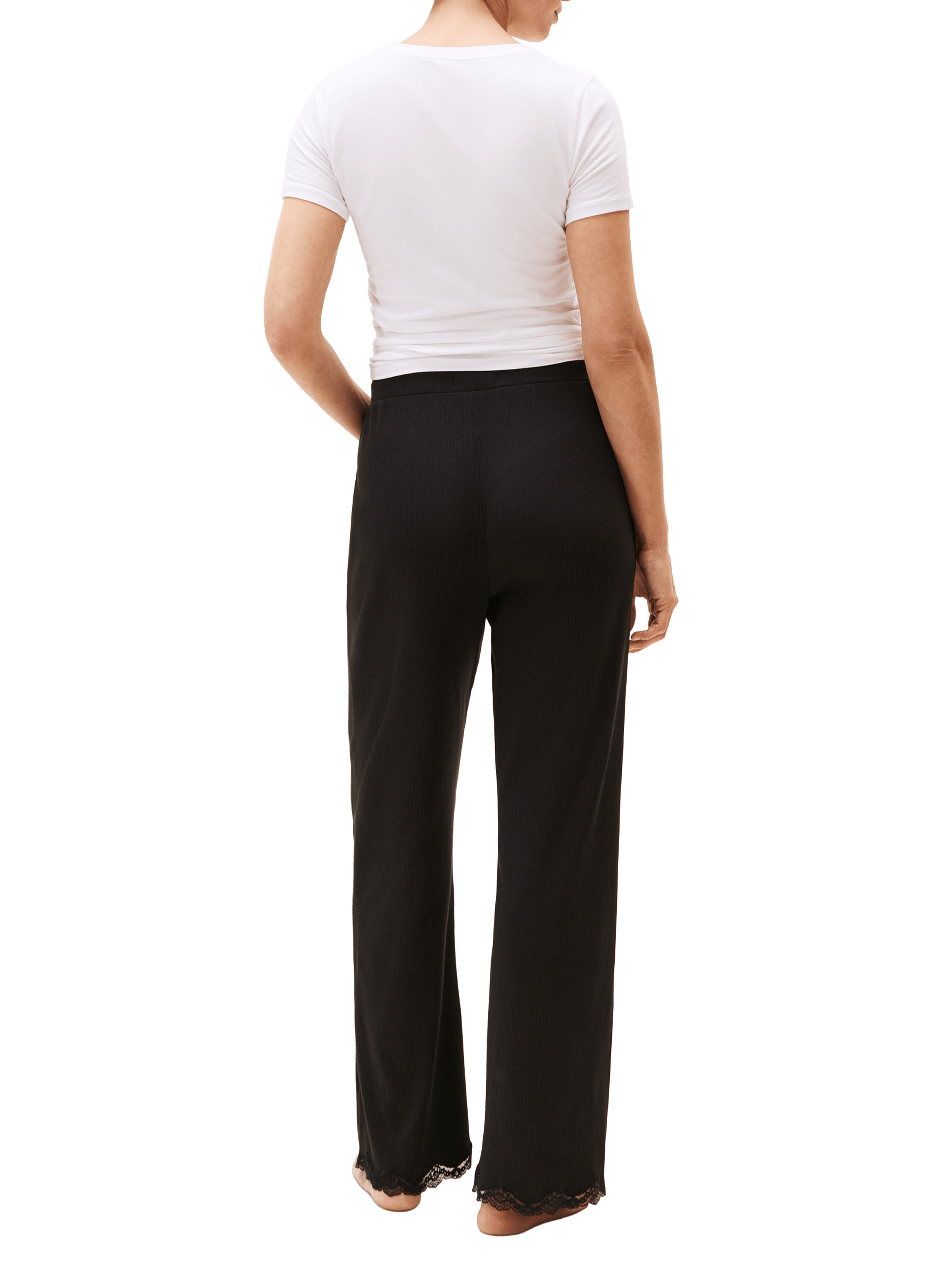 Ribbed lounge pants TOMMY HILFIGER Black
