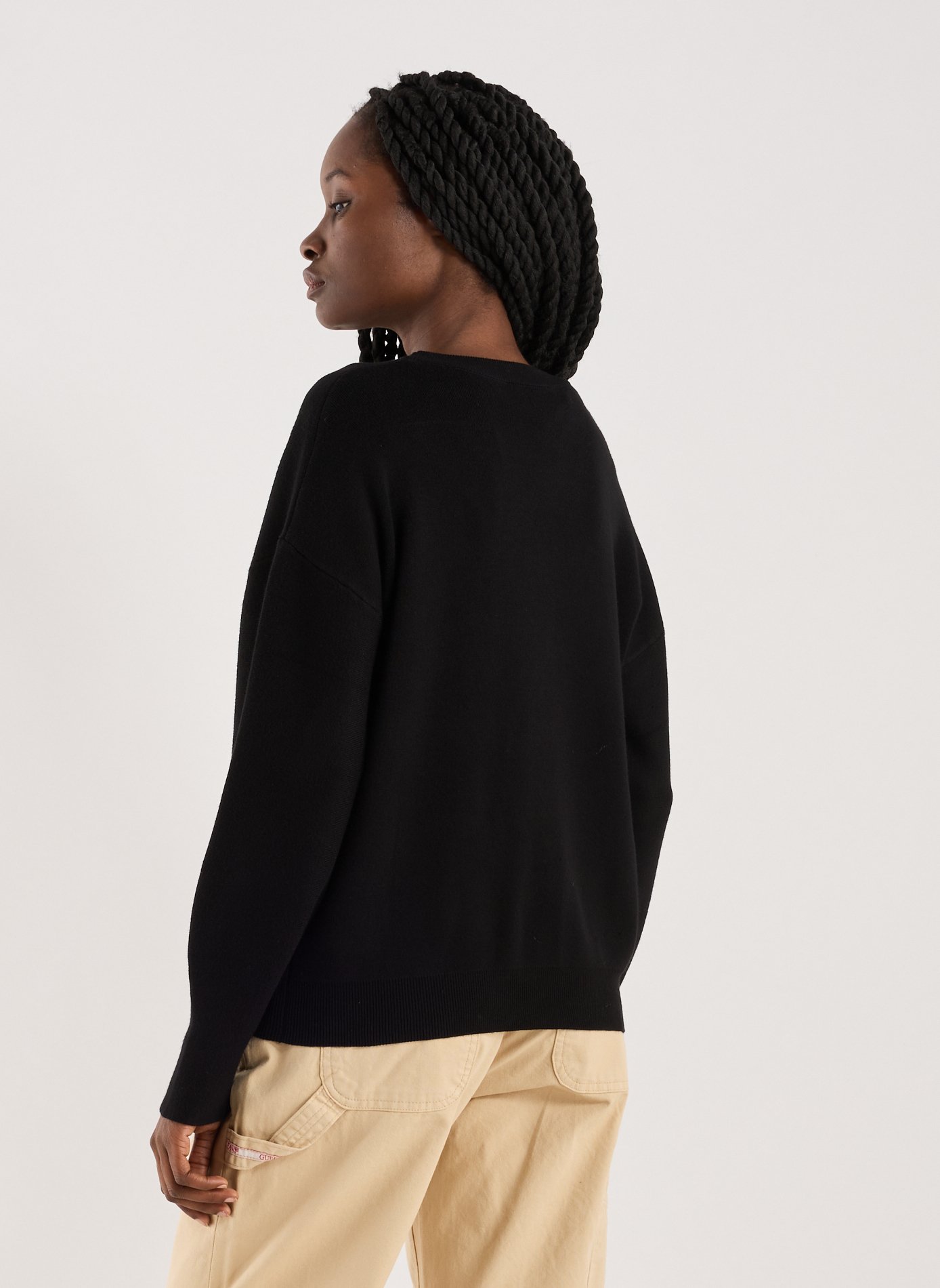 Pull en tricot  GUESS Noir