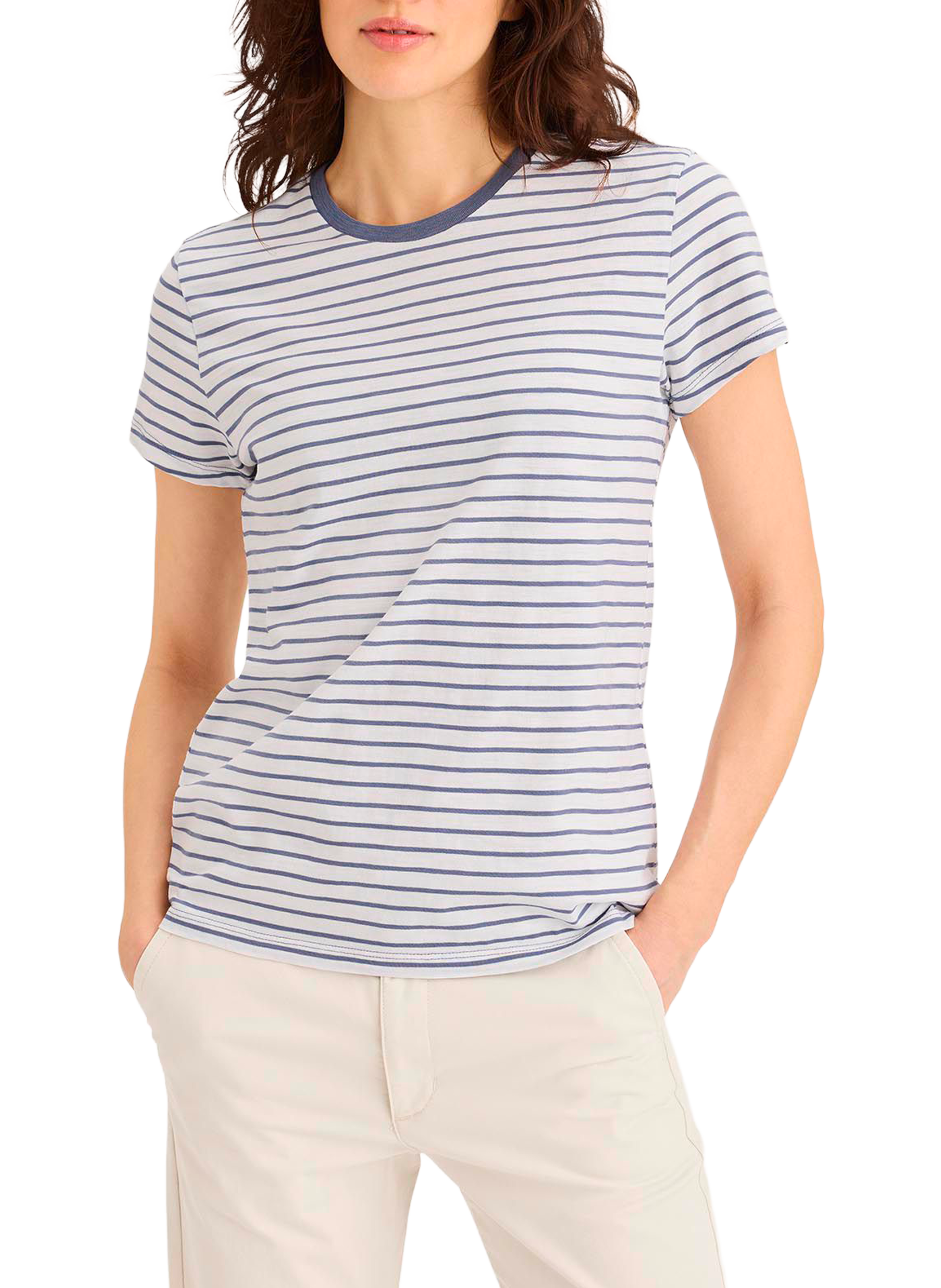 DOCKERS T-shirt rayé en coton  Multicolore