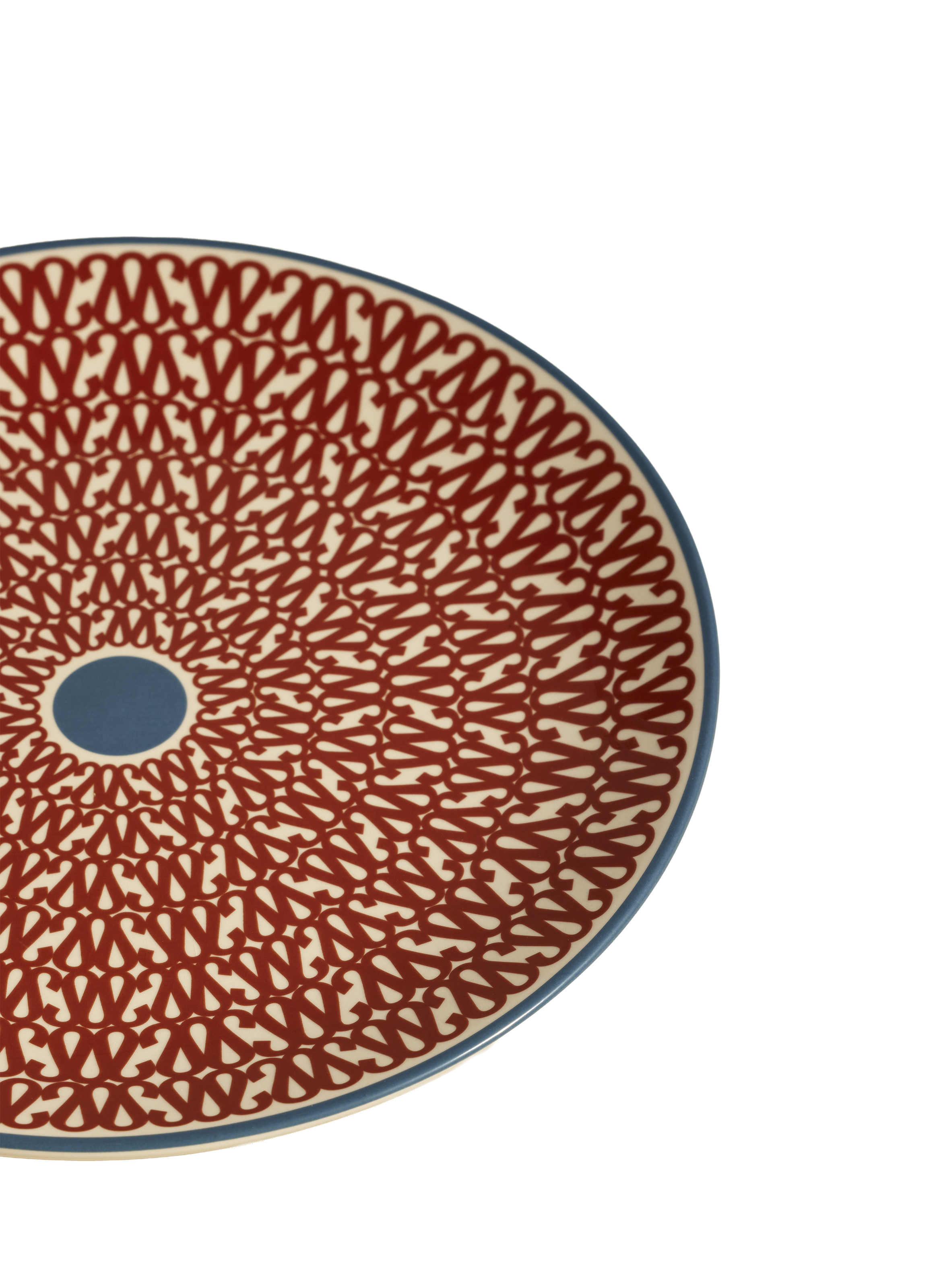 Assiette plate sarah MAISON SARAH LAVOINE Rouge