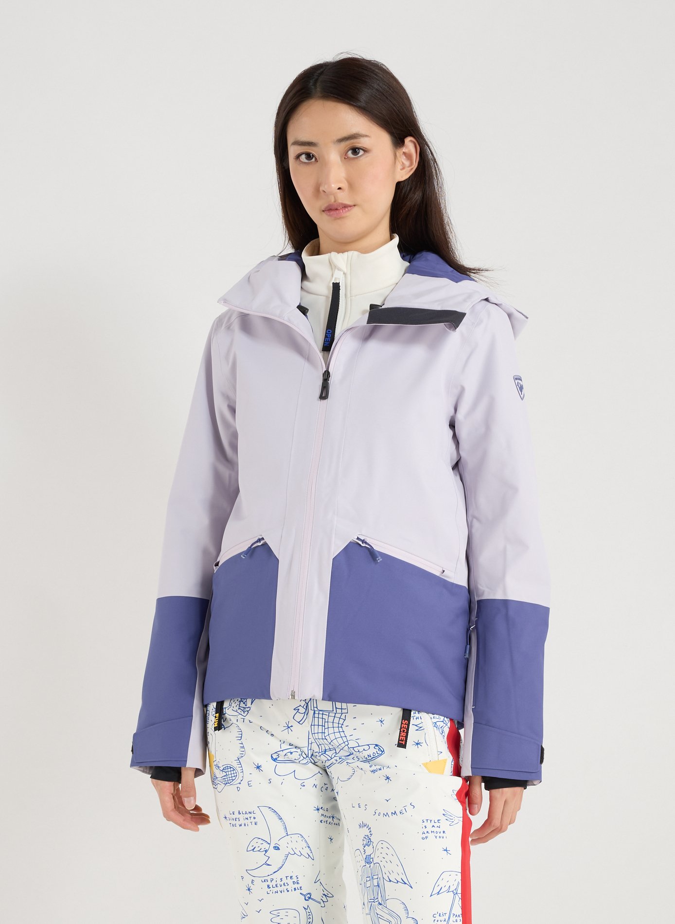 ROSSIGNOL Veste de ski extérieur Purple