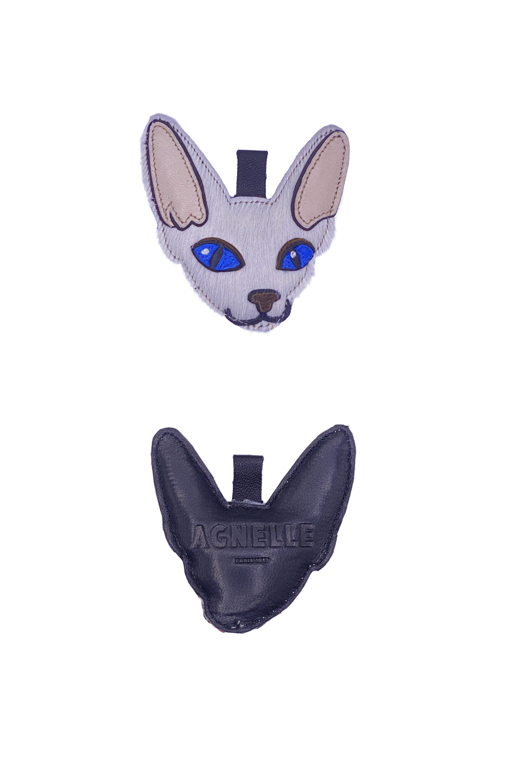 Porte-clé sphynx AGNELLE Blanc