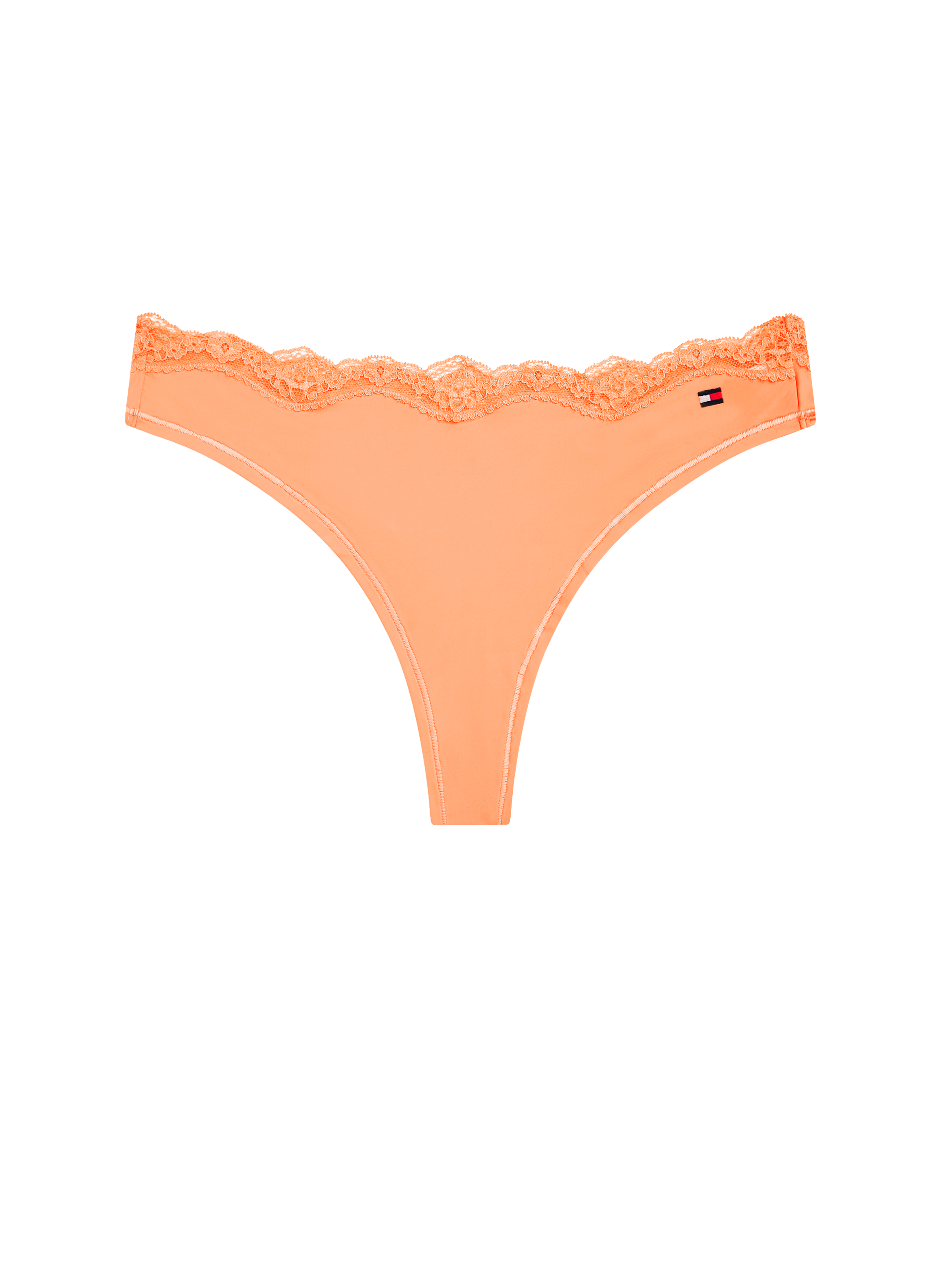 String à bords en dentelle TOMMY HILFIGER Orange