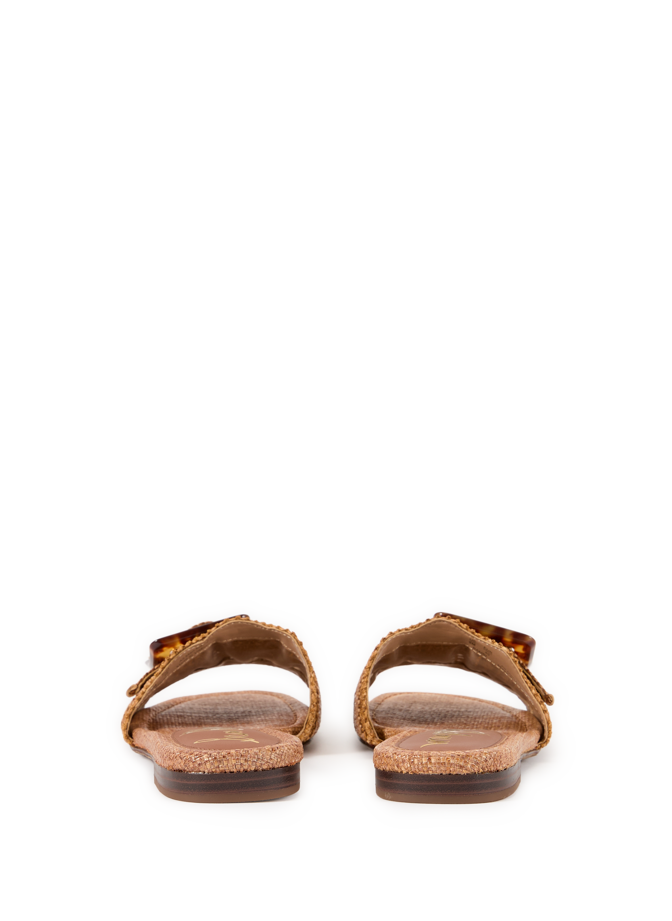 Sandals Bambi with buckle SAM EDELMAN Brown