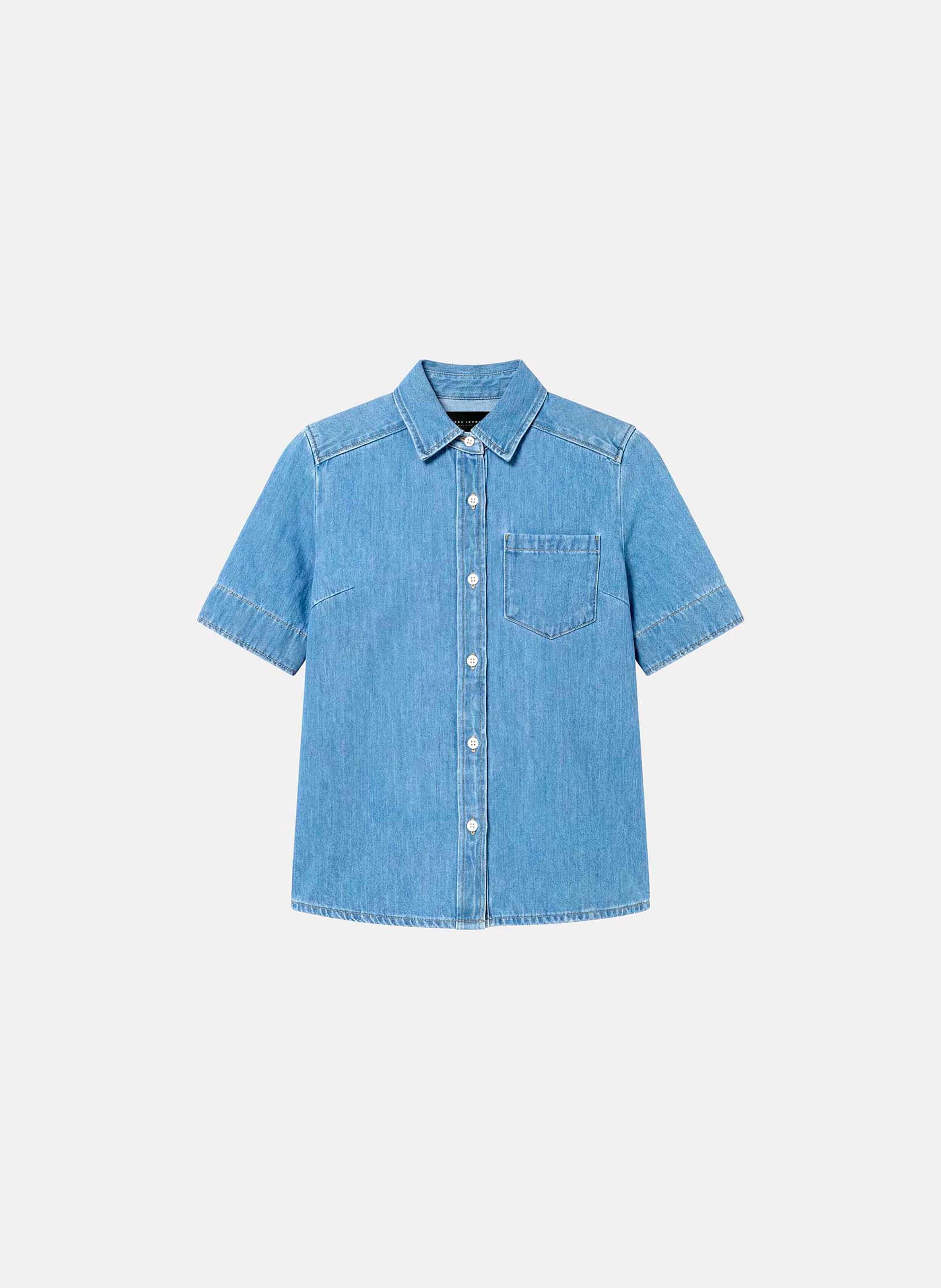 Chemise cruz TARA JARMON Bleu