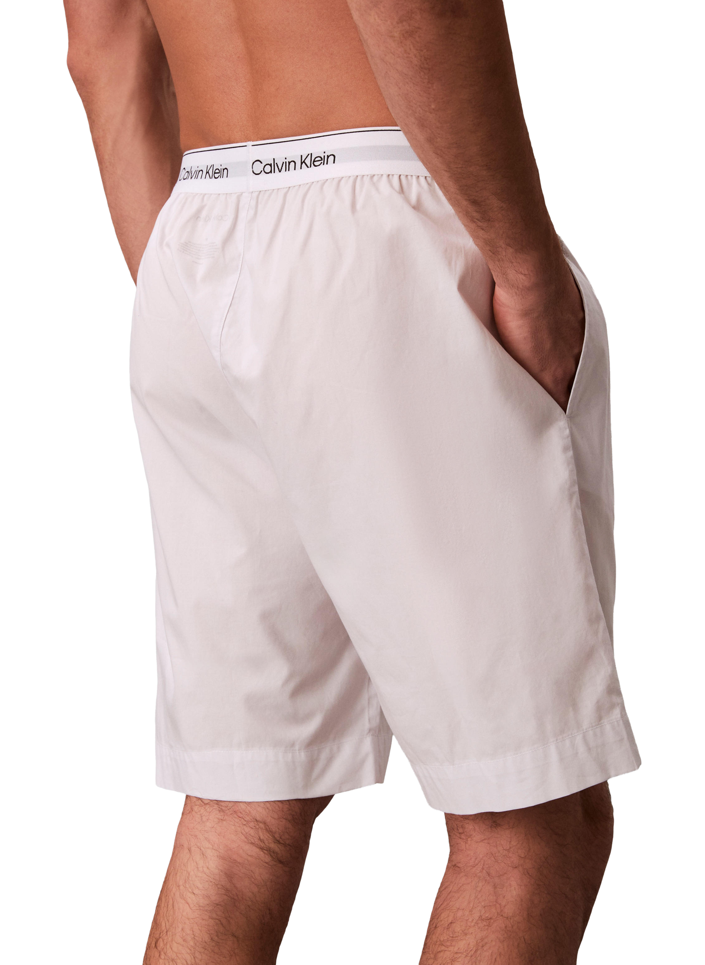 Short da notte a righe CALVIN KLEIN Grigio