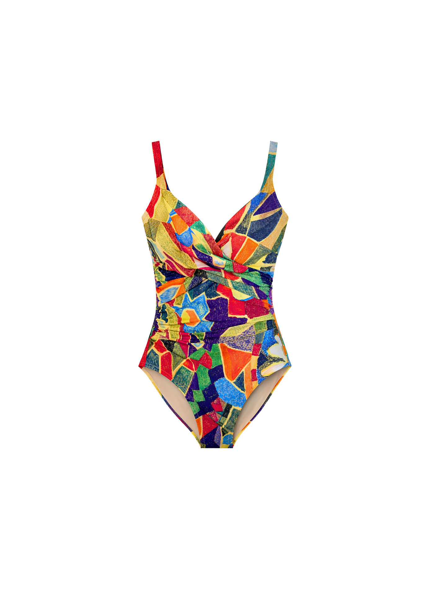 Maillot de bain une pièce imprimé  SHAN Multicolore