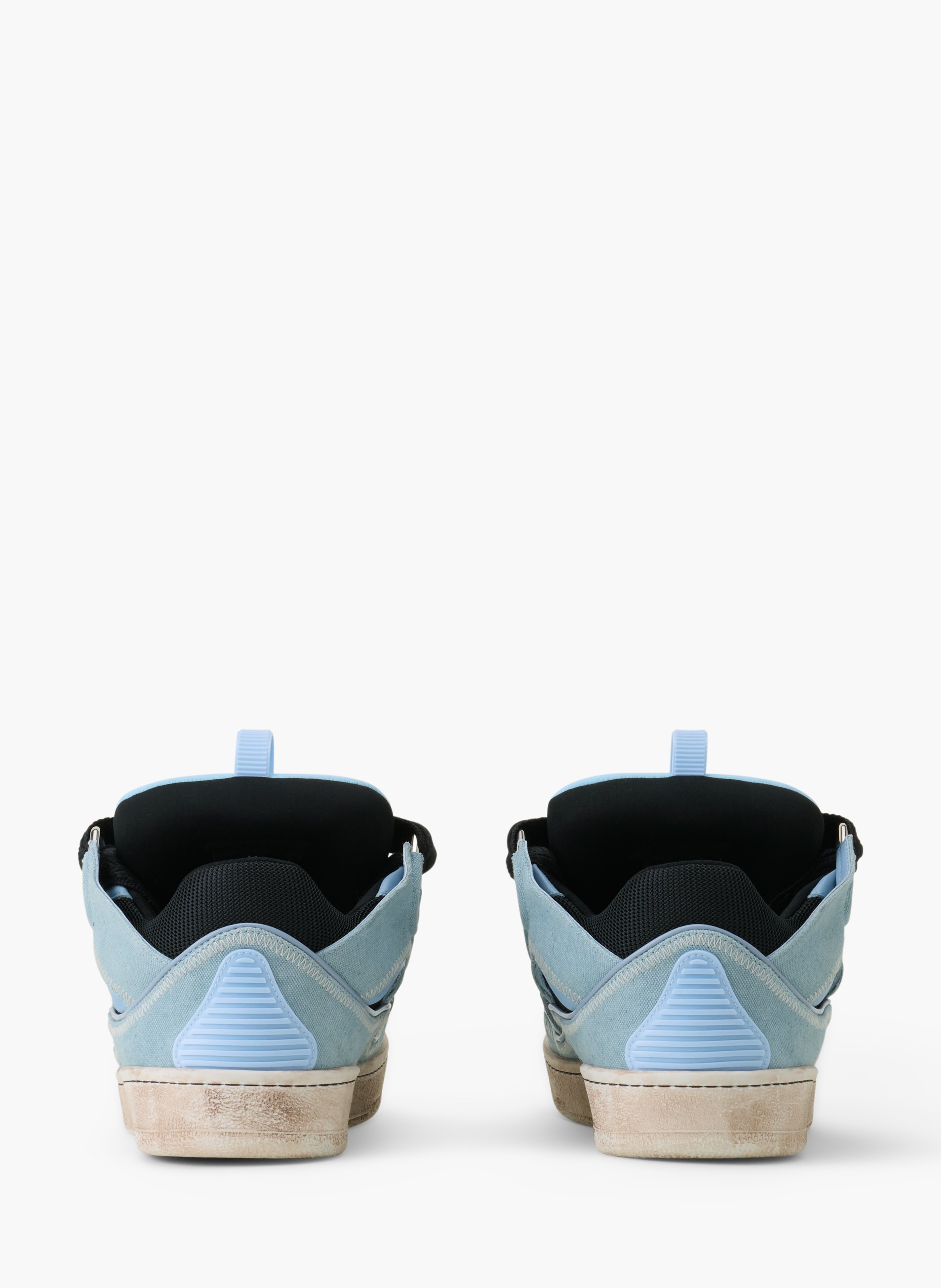 Sneakers curb en canvas LANVIN Bleu