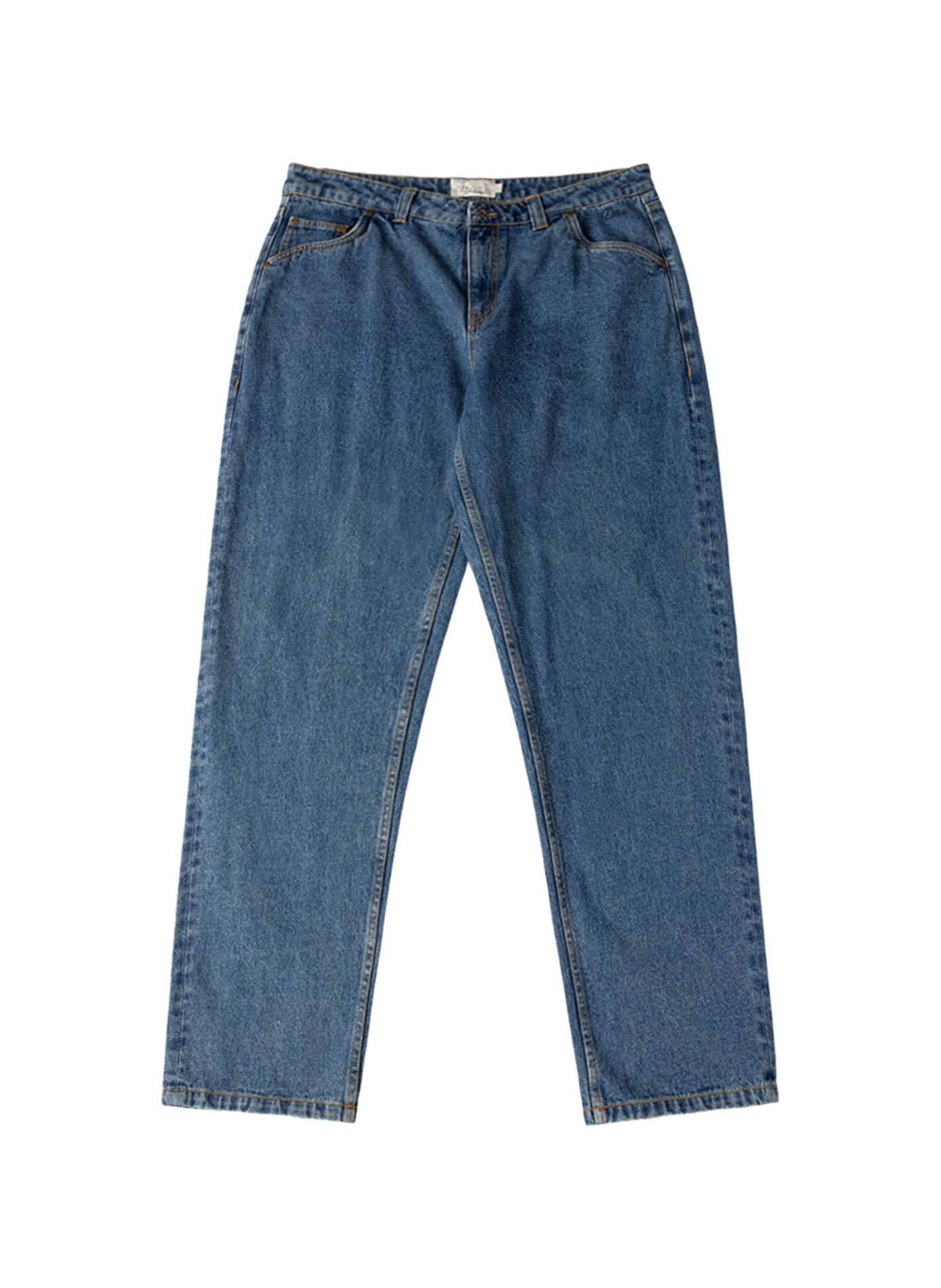Wide-leg cotton jeans DIME Blue