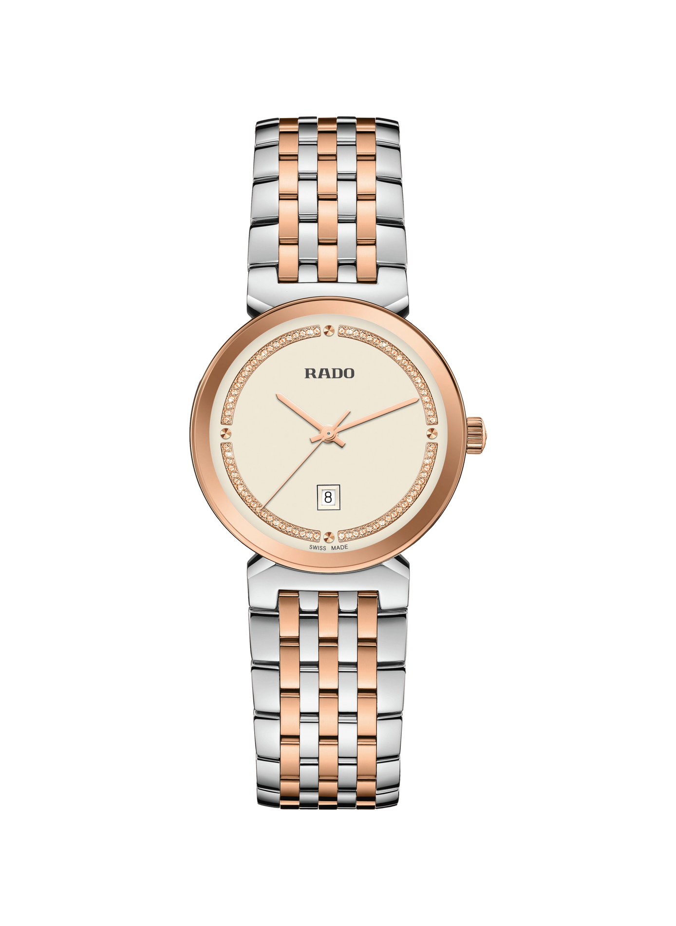 Montre quartz Florence en acier inoxydable RADO Doré