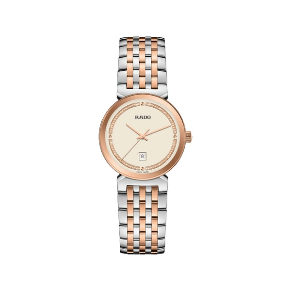 Montre quartz Florence en acier inoxydable Montre quartz Florence en acier inoxydable