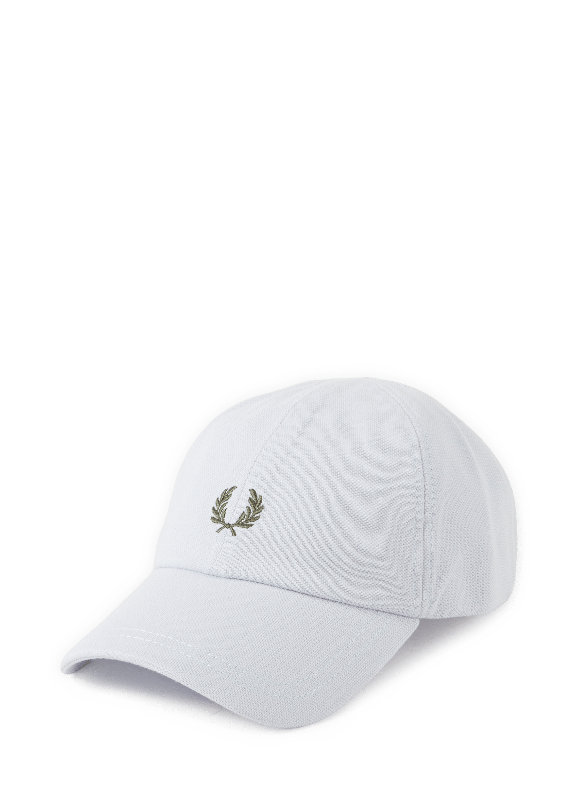 Casquette logo brodée en coton FRED PERRY Bleu