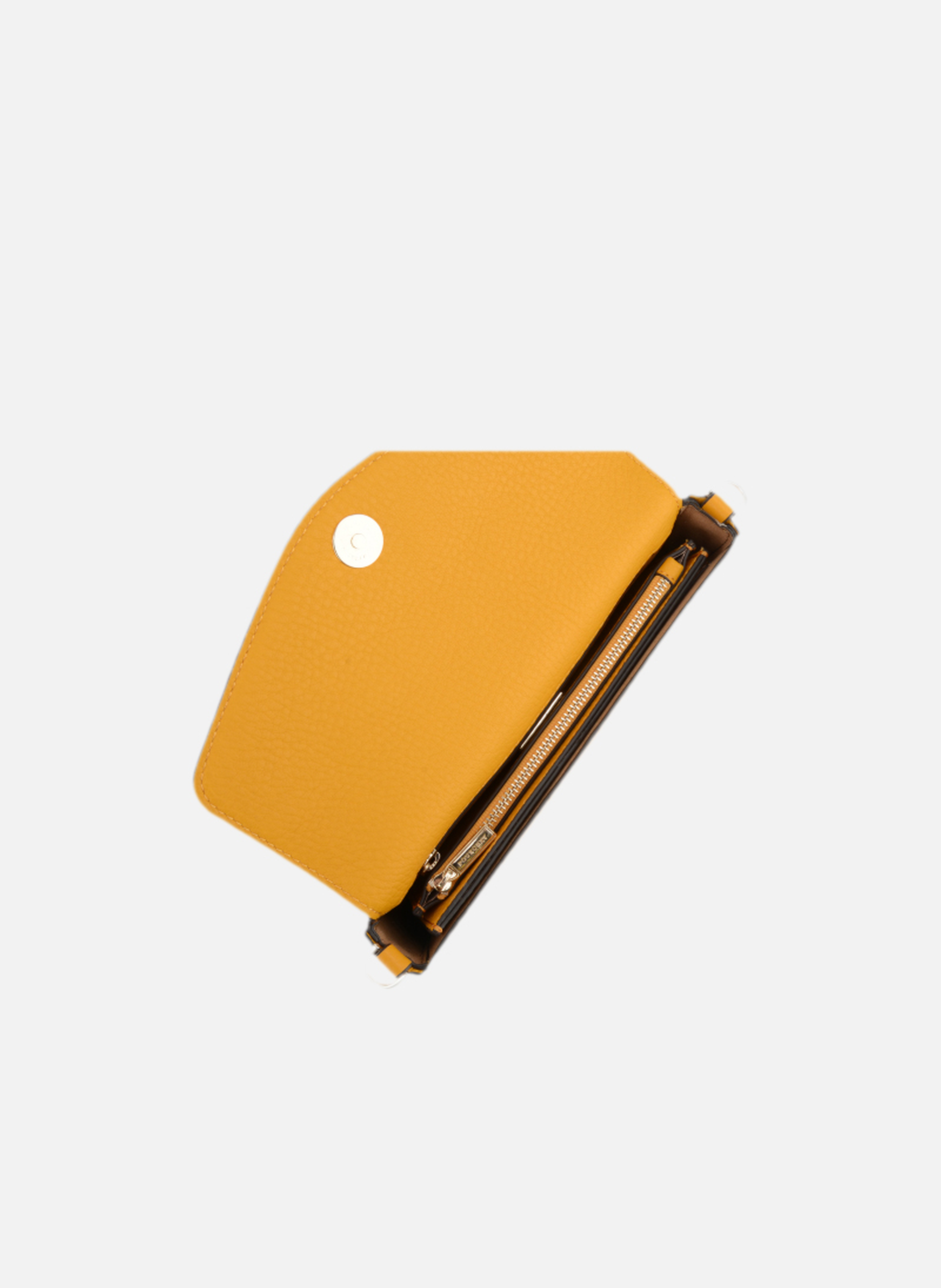 Club | bandoulière de sac en toile coton POURCHET Jaune