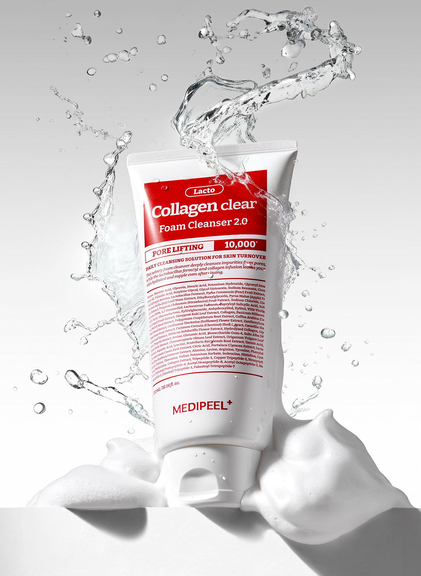 Rode Lacto Collageen Clear Foam Cleanser 2.0 MEDIPEEL No color