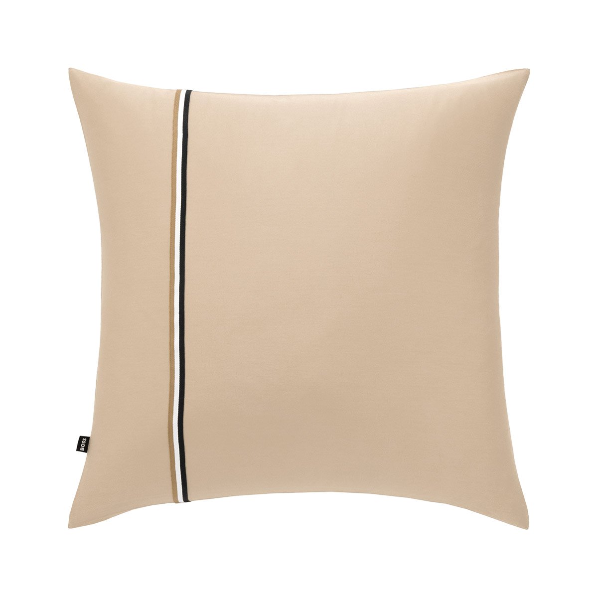 Taie d'oreiller en satin de coton, b linea BOSS HOME Beige