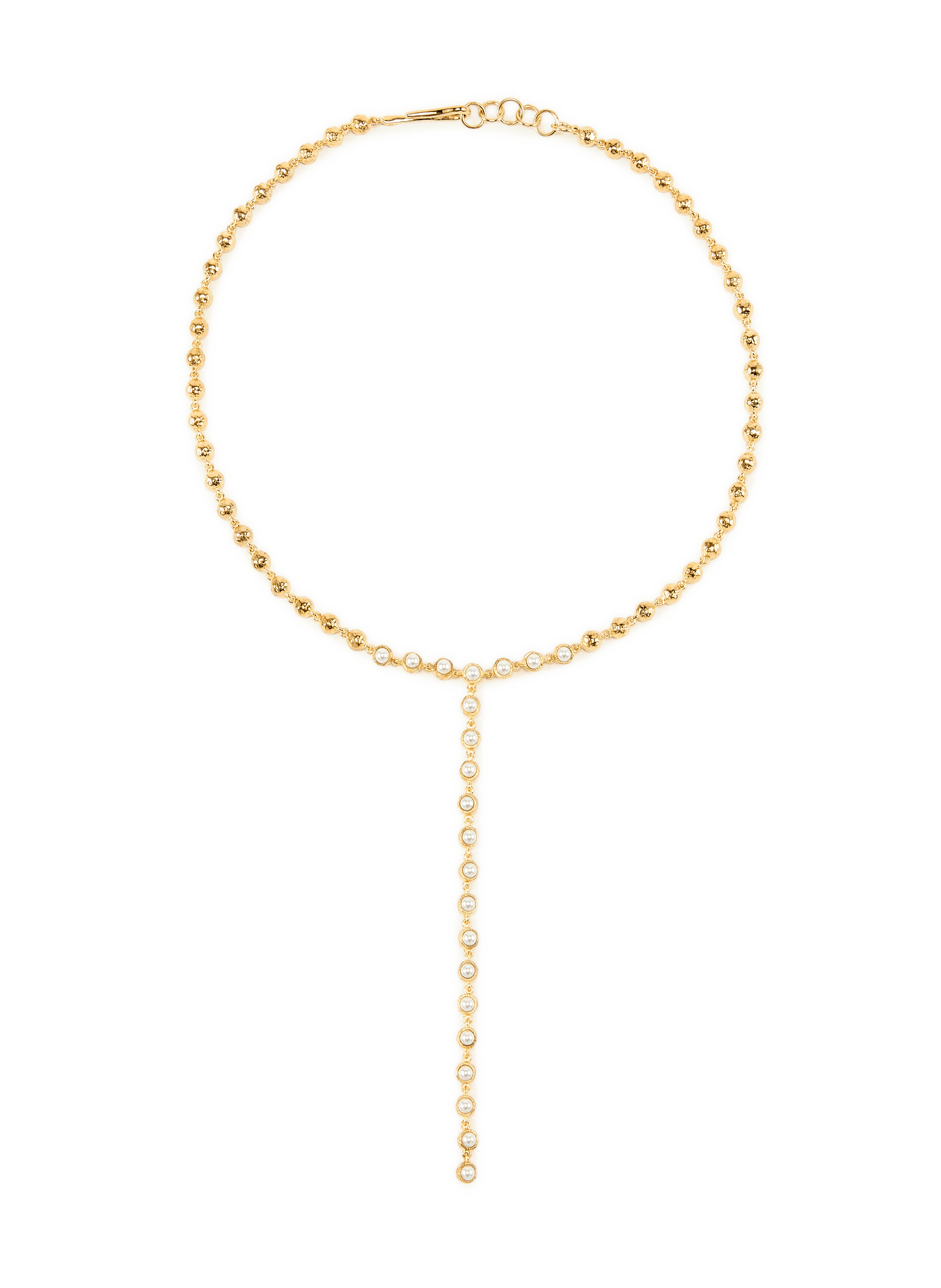 Pearl choker necklace JOANNA LAURA CONSTANTINE Golden